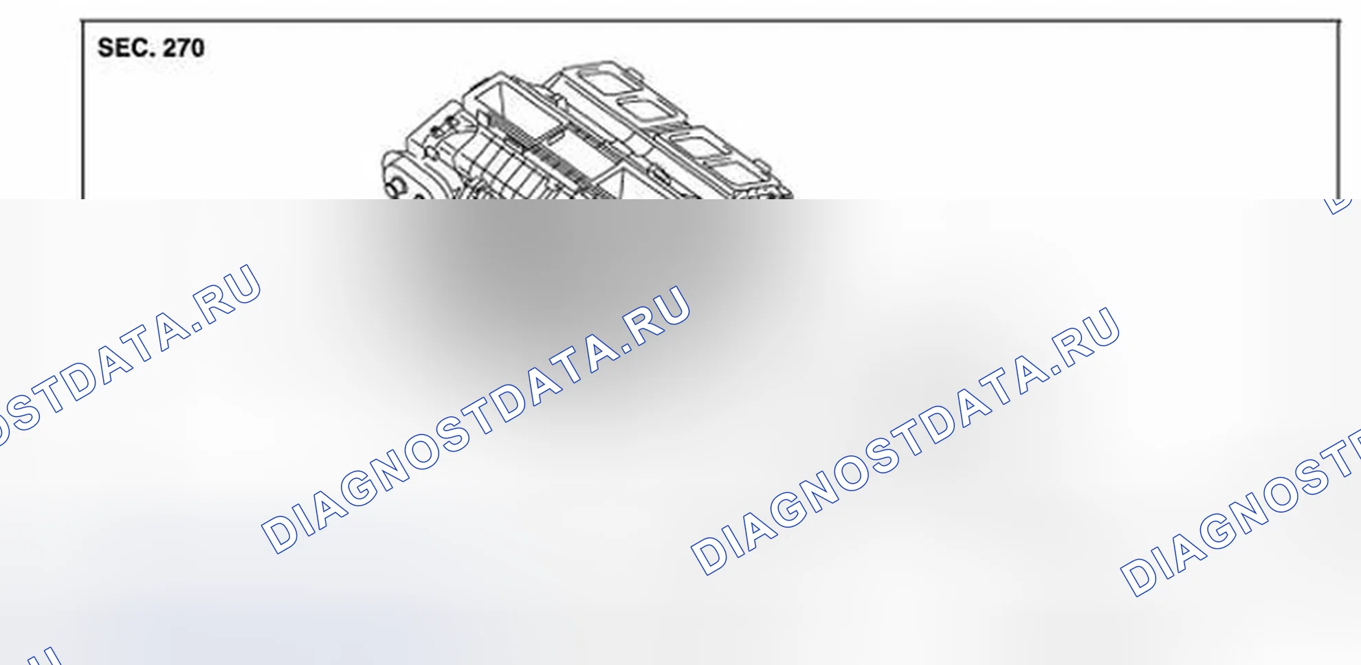 Рис. 87: Разнесенный вид. Infiniti FX50 II