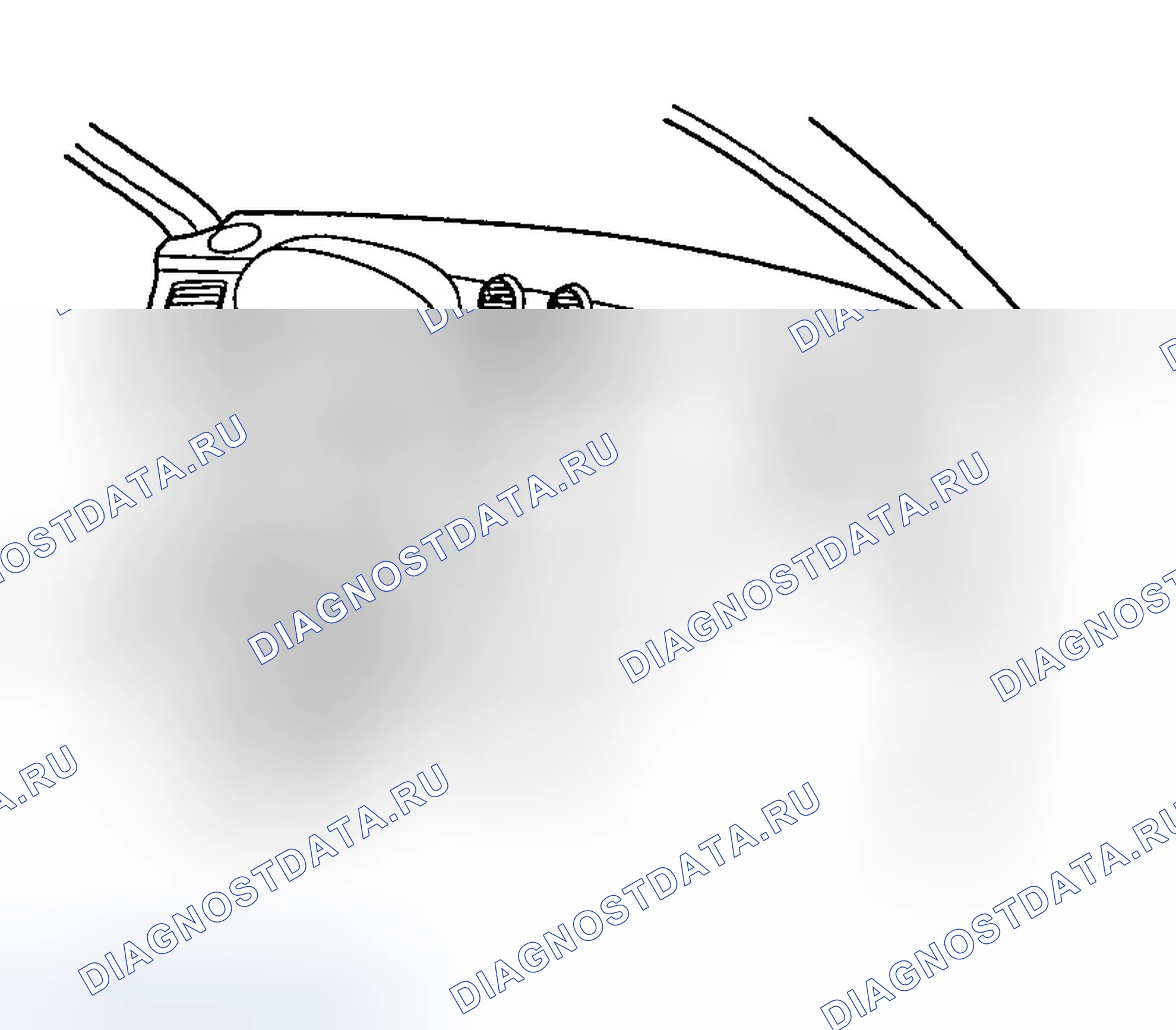 Рис. 109: БОКОВАЯ облицовка КАПОТА. Hyundai Tiburon II