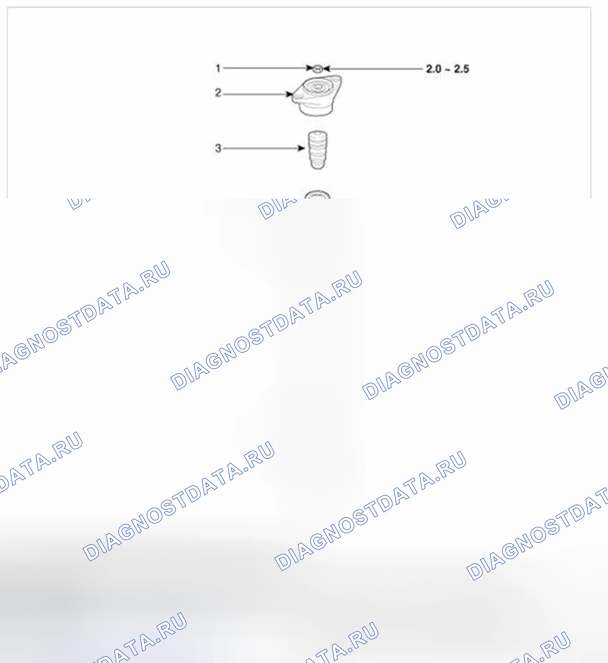 Рис. 3: Компоненты. Kia Optima III
