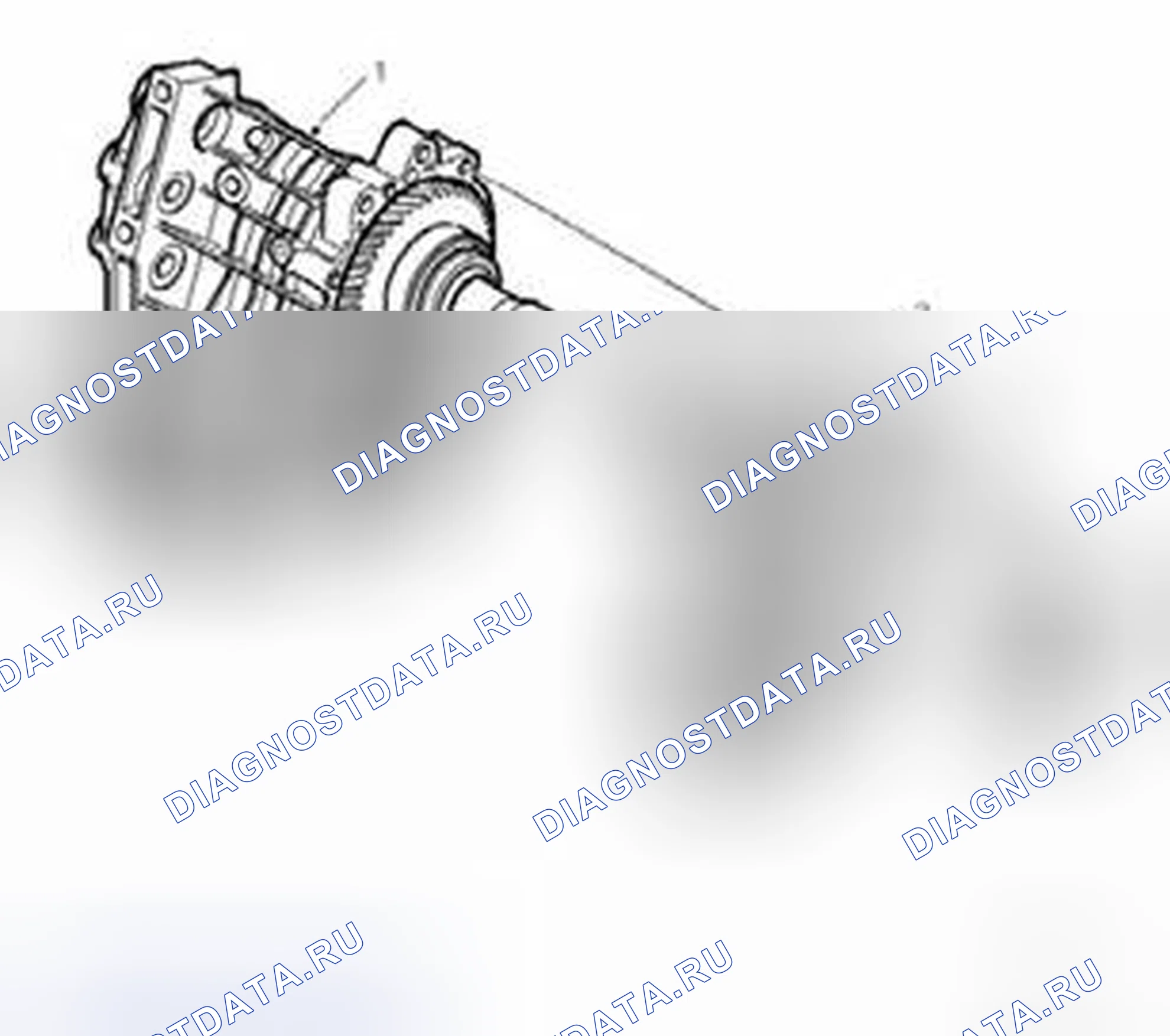Рис. 48: Корпус и крышка. Saab 9-3 II