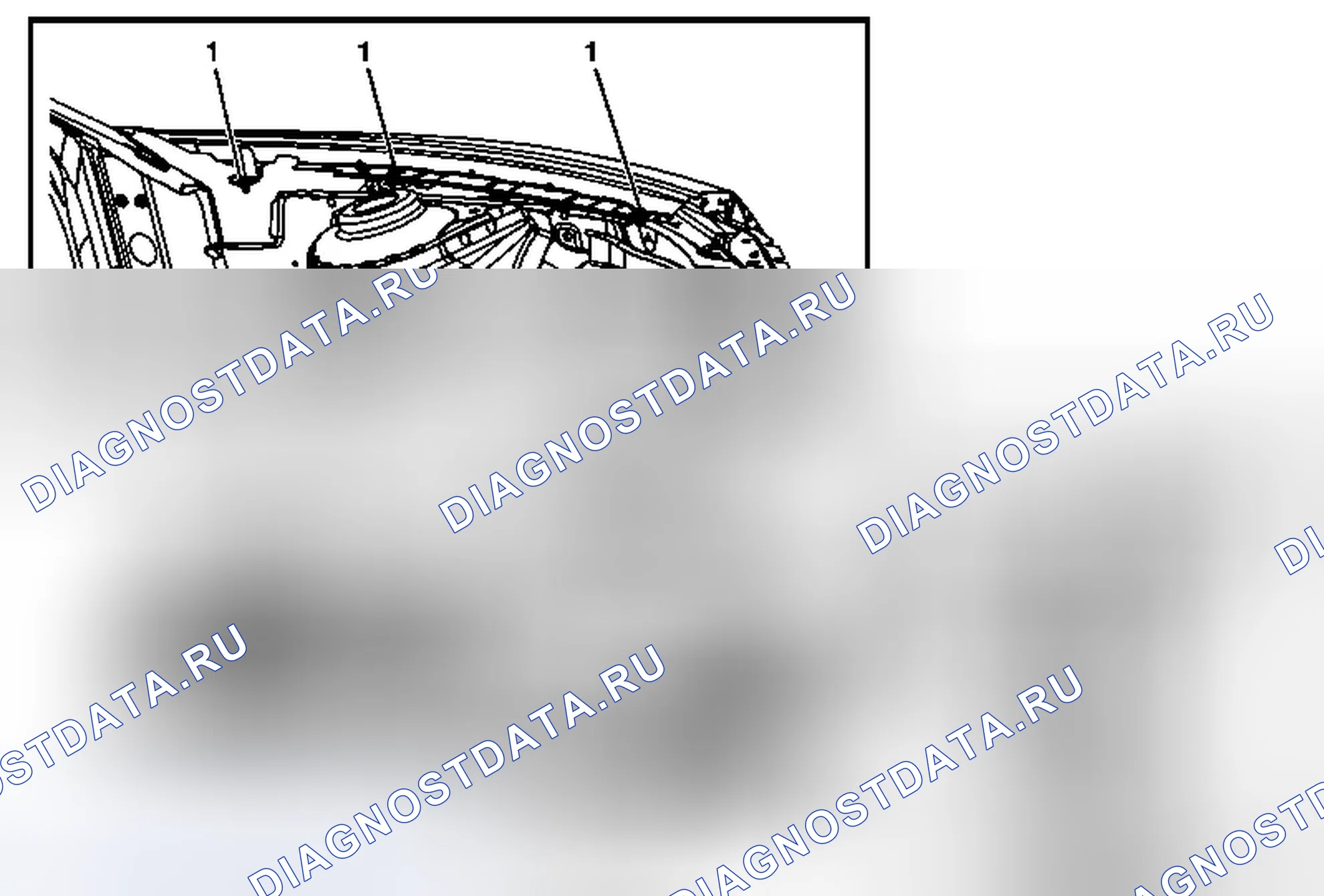 Рис. 17: Замена переднего крыла. Chevrolet Camaro V