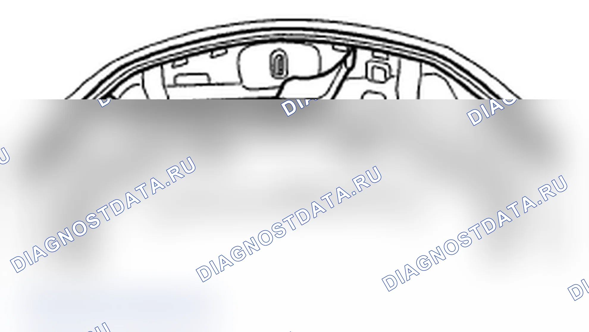 Рис. 125: УПЛОТНЕНИЕ ПЕРЕДНЕГО КАПОТА. Subaru Impreza WRX STI GR