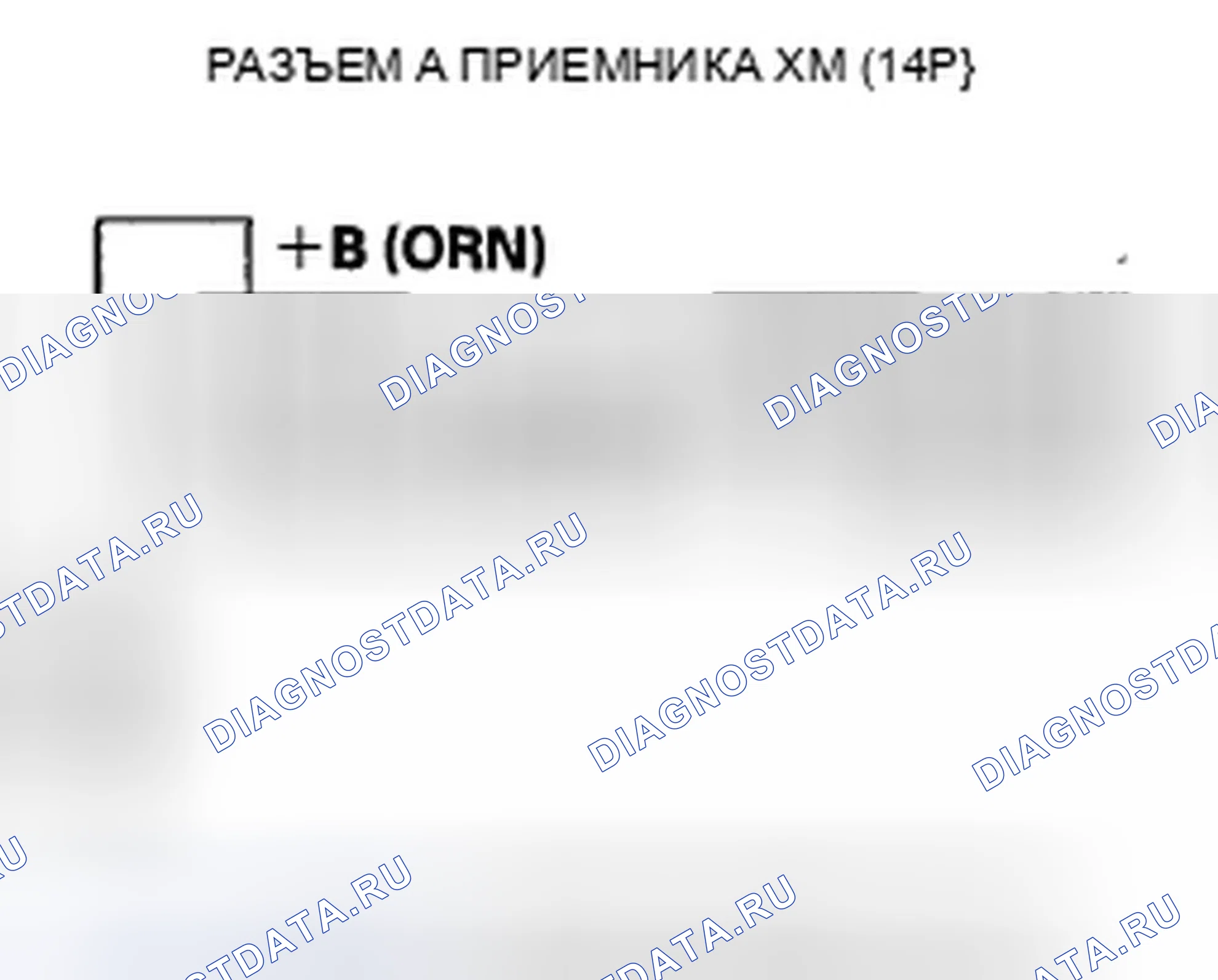 Рис. 321: Радиодисплей Xm пуст и информация о станции не отображается. Honda CR-V III