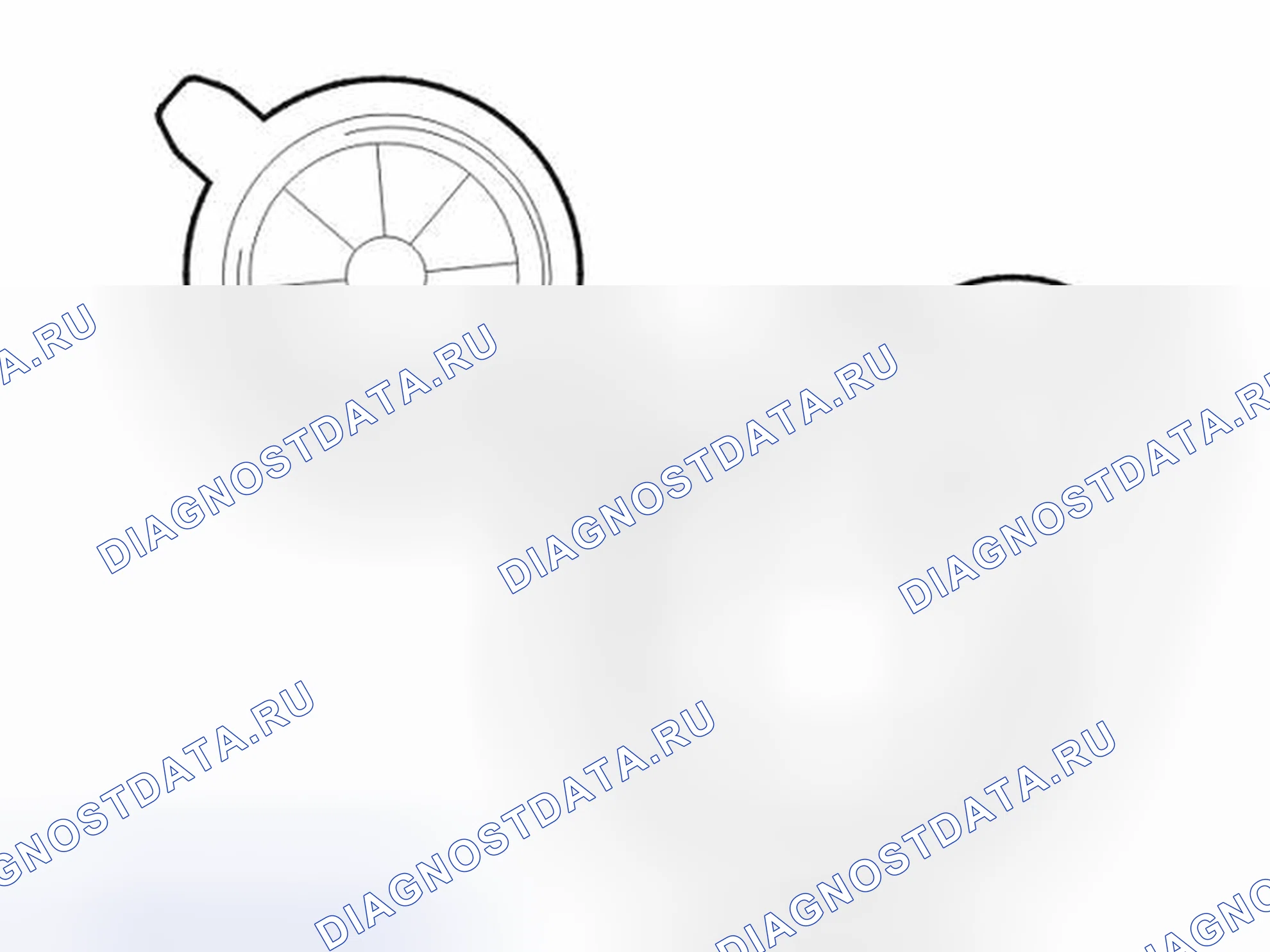 Рис. 516: облицовка КРОМКИ. Volvo S40 II рестайлинг