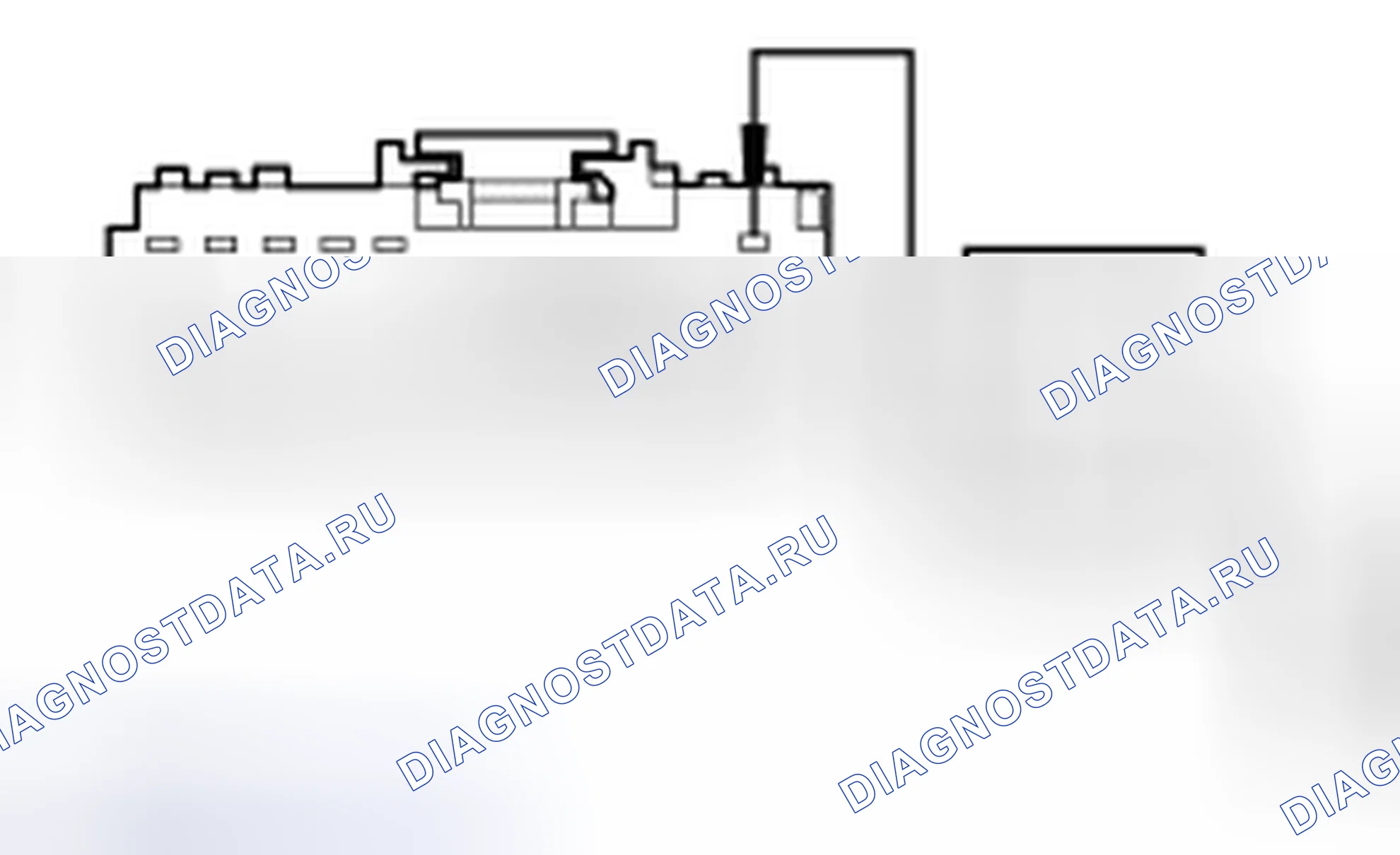 Рис. 114: диагностический тест Ao: расшифровка кода ошибки B1318 или DTS U3003:16 (ACM). Hyundai Lafesta I
