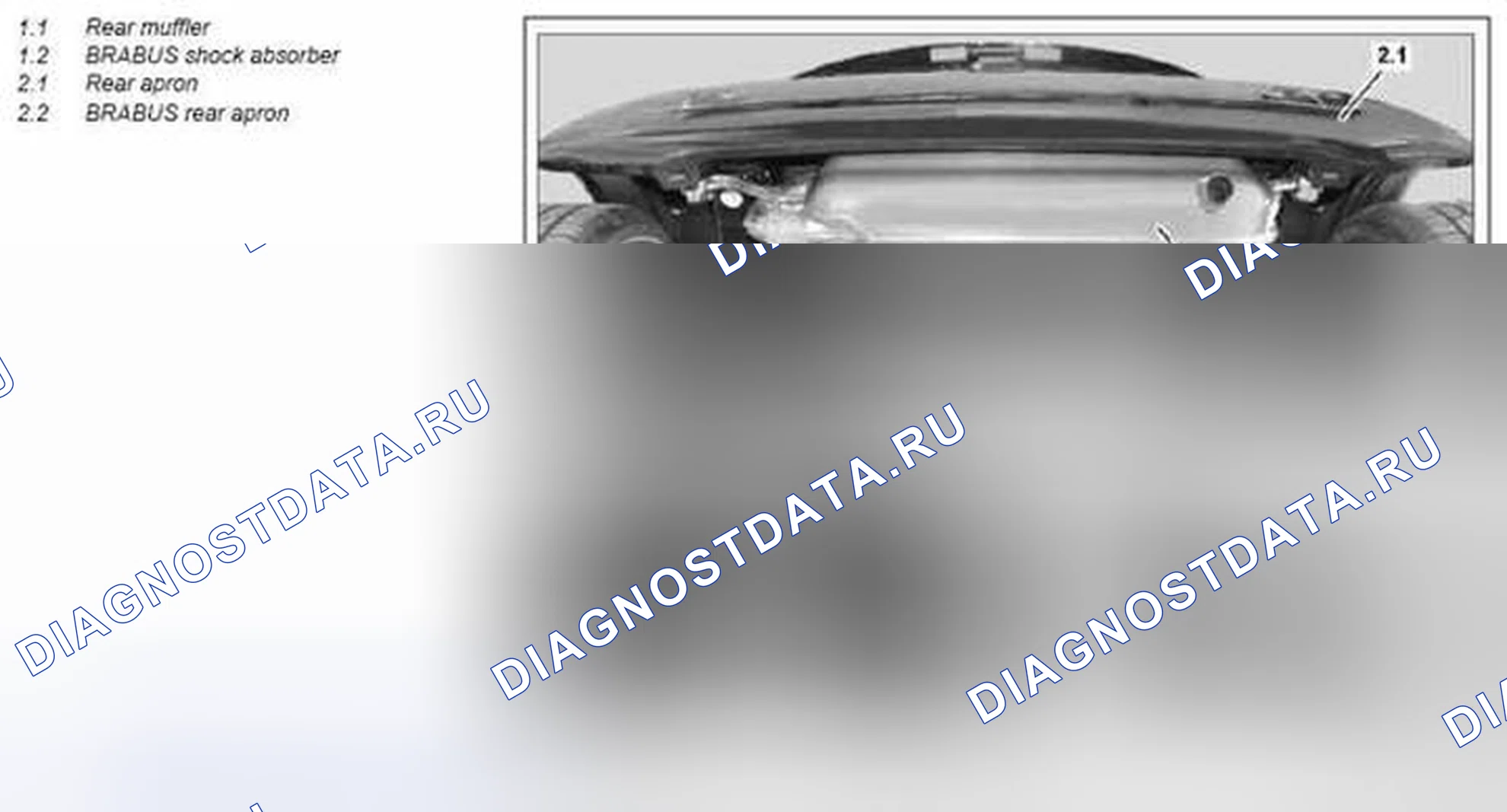 Рис. 49: Модифицированный глушитель BRABUS - AN49.10-P-1003MCF. Kia Soul I