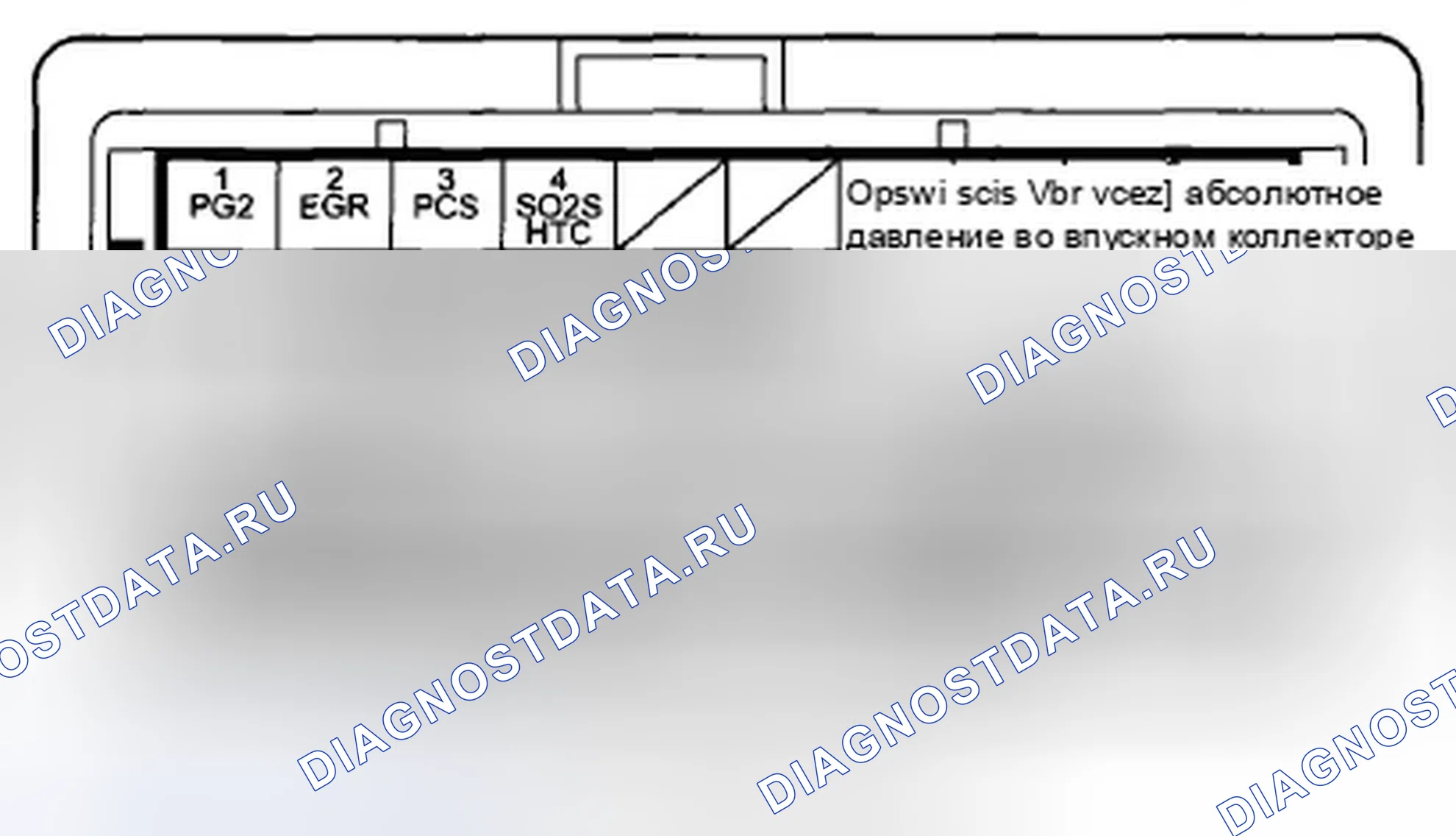 Рис. 624: Входы и выходы ИКМ разъема С (o) (49P). Honda Insight ZE2 рестайлинг