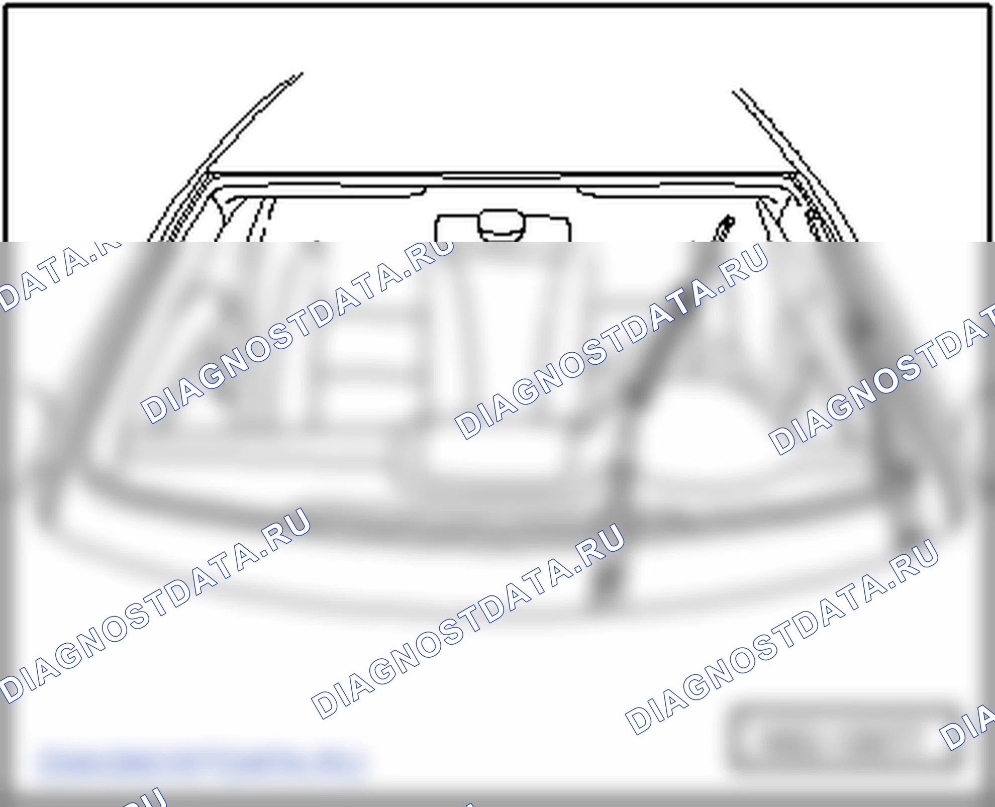 Стеклоочиститель ветрового стекла. SEAT Alhambra Ii