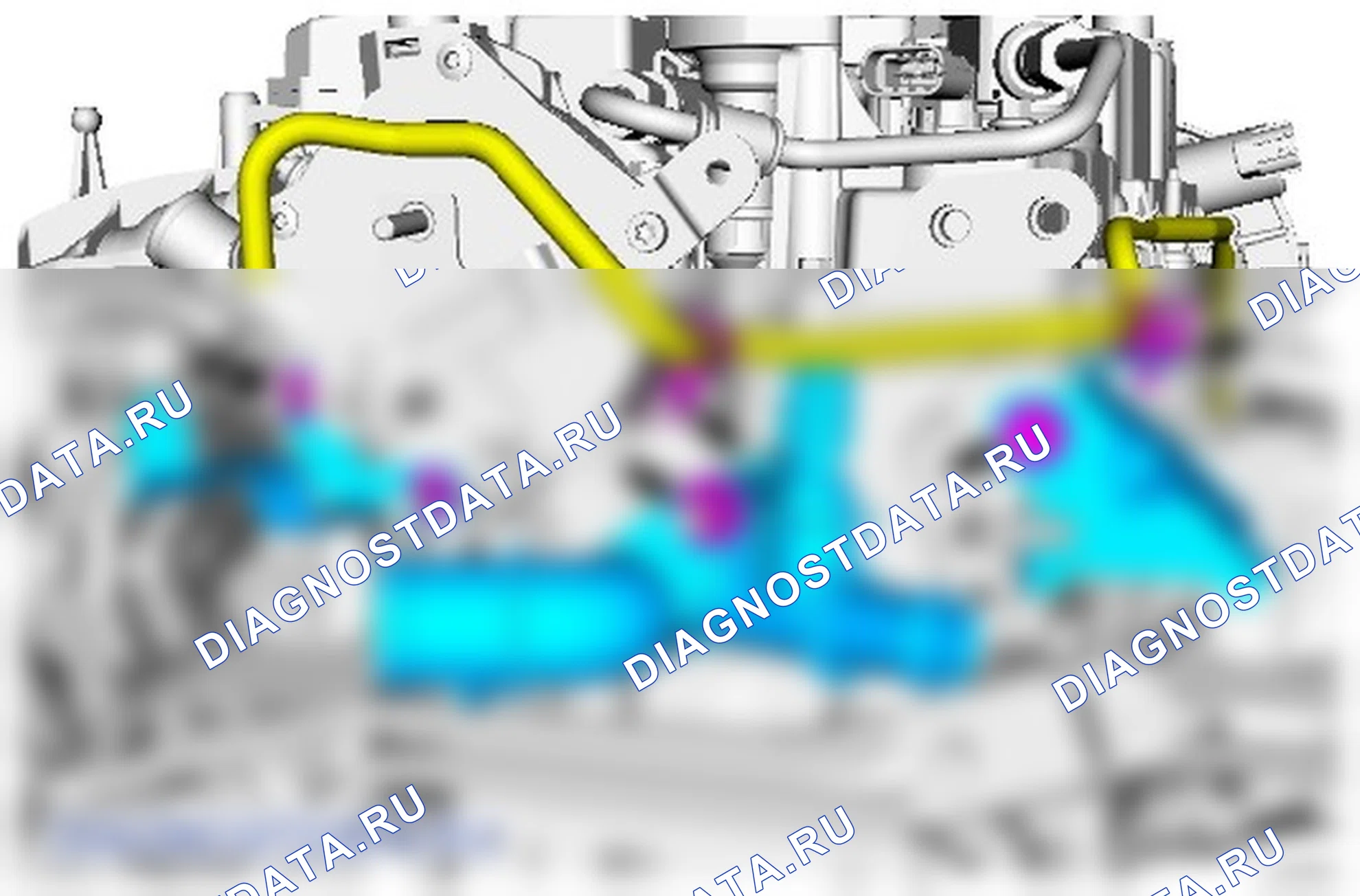 Как установить присоединяемые детали двигателя. Ford S-MAX II