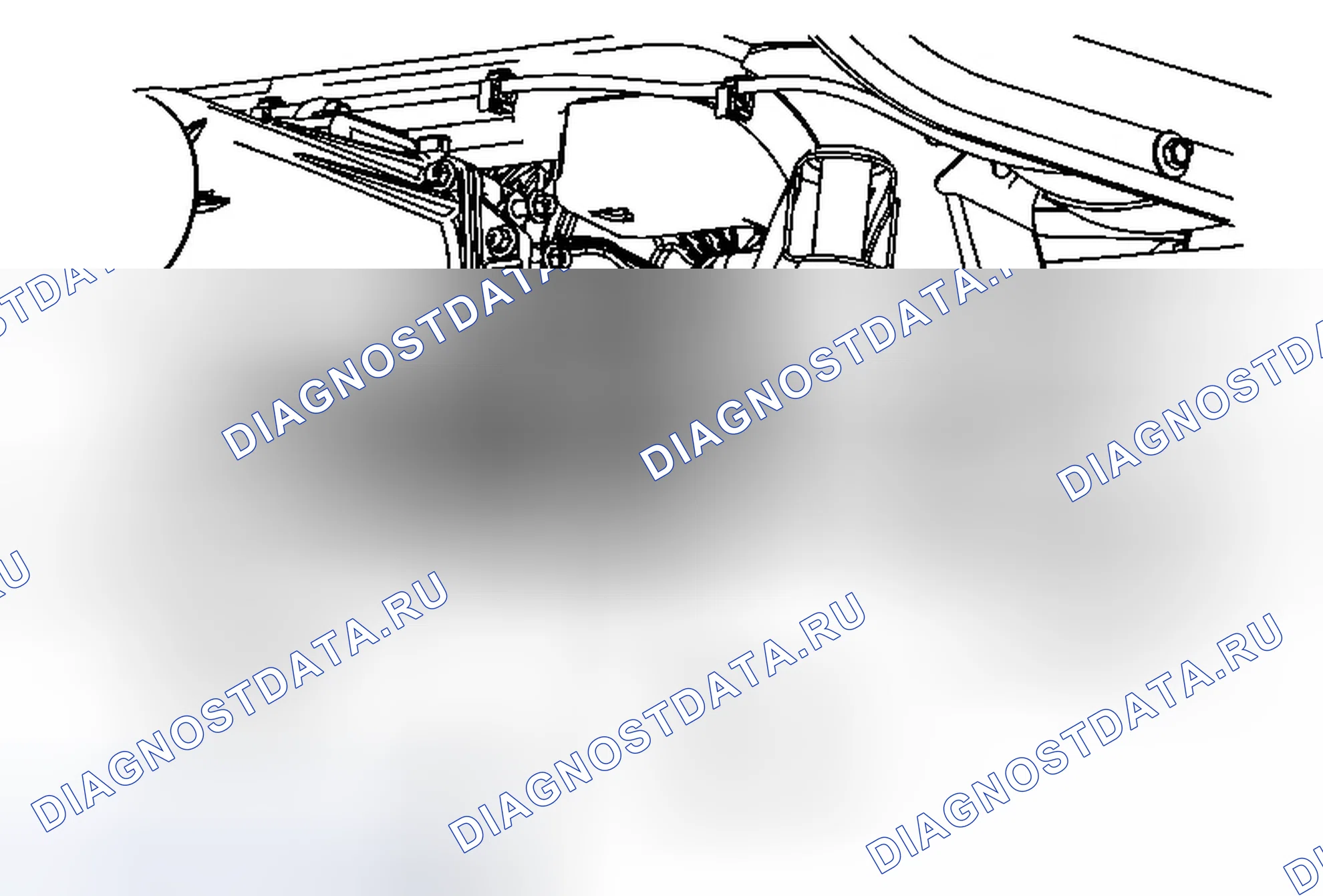 Рис. 3: Дифференциальная замена масла. Chevrolet Captiva I рестайлинг