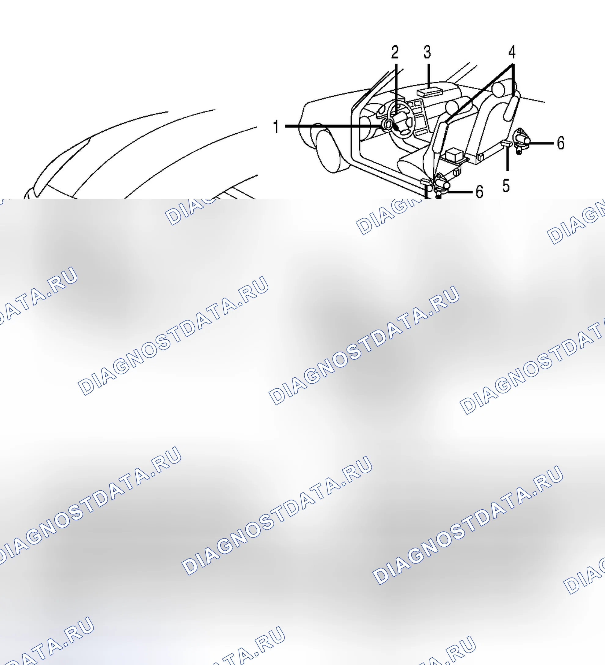 Рис. 16: РАСПОЛОЖЕНИЕ КОМПОНЕНТОВ. Nissan 350Z I