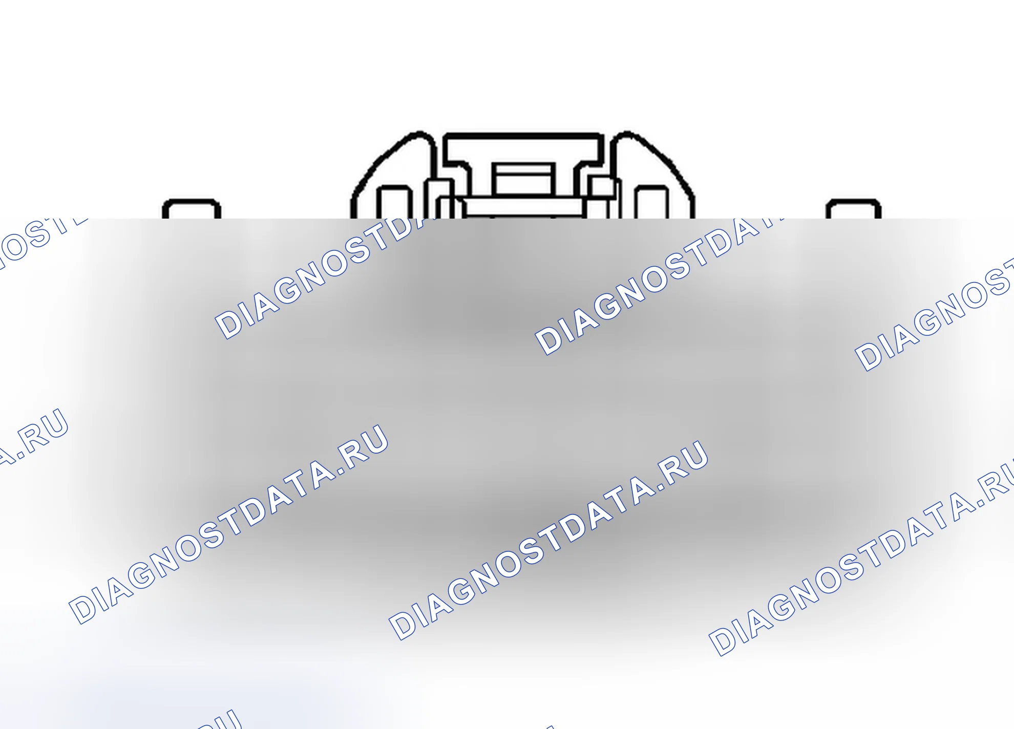 Рис. 40: Модуль левой раздвижной двери (LSDM) C1 (E59). Chevrolet Uplander I