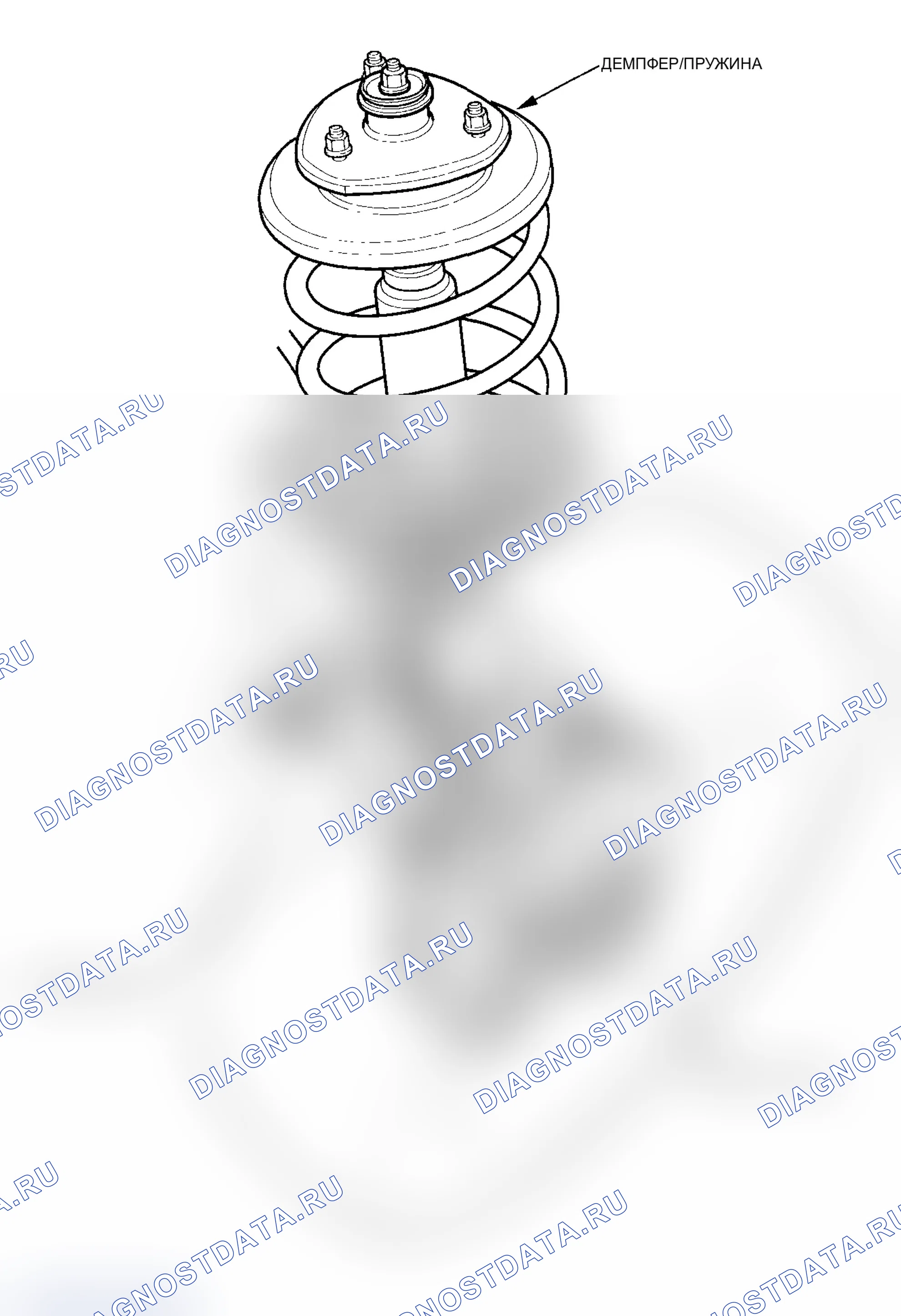Рис. 7: Передняя подвеска:. Acura MDX I