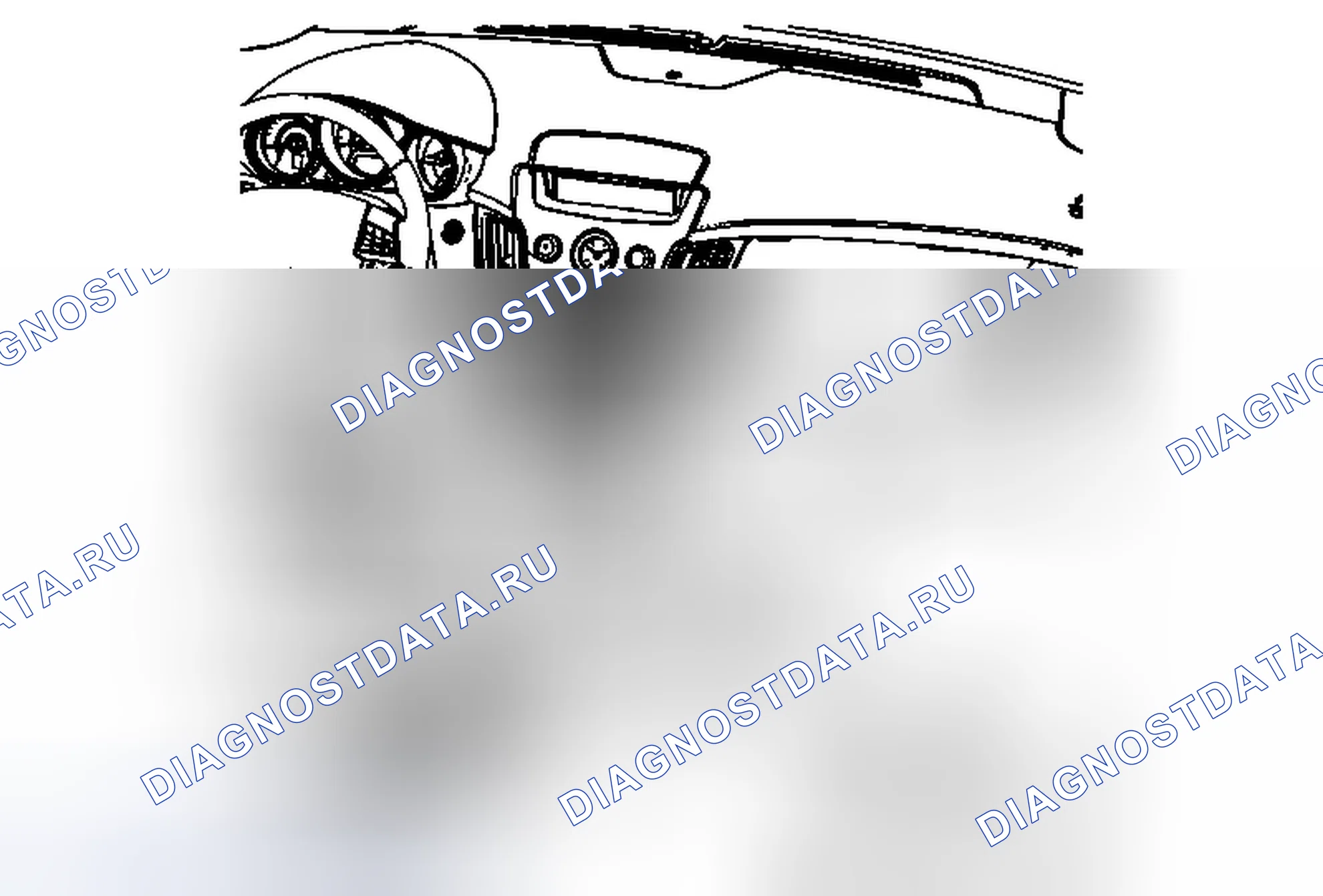 Рис. 109: Замена консоли переднего пола (левый привод). Cadillac CTS II