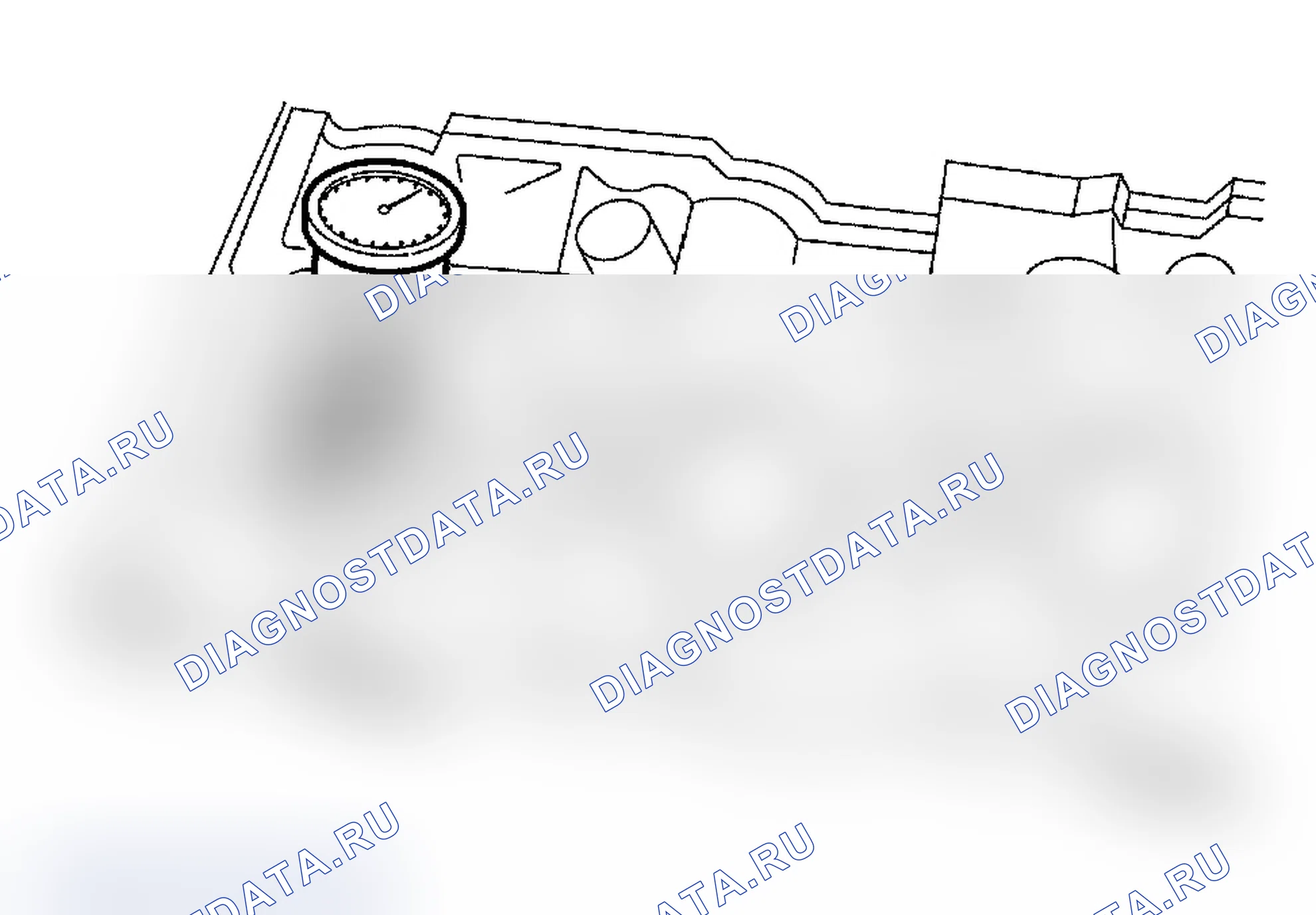 Рис. 862: Биение седла клапана. Ford Cab & Chassis F350 Super Duty 