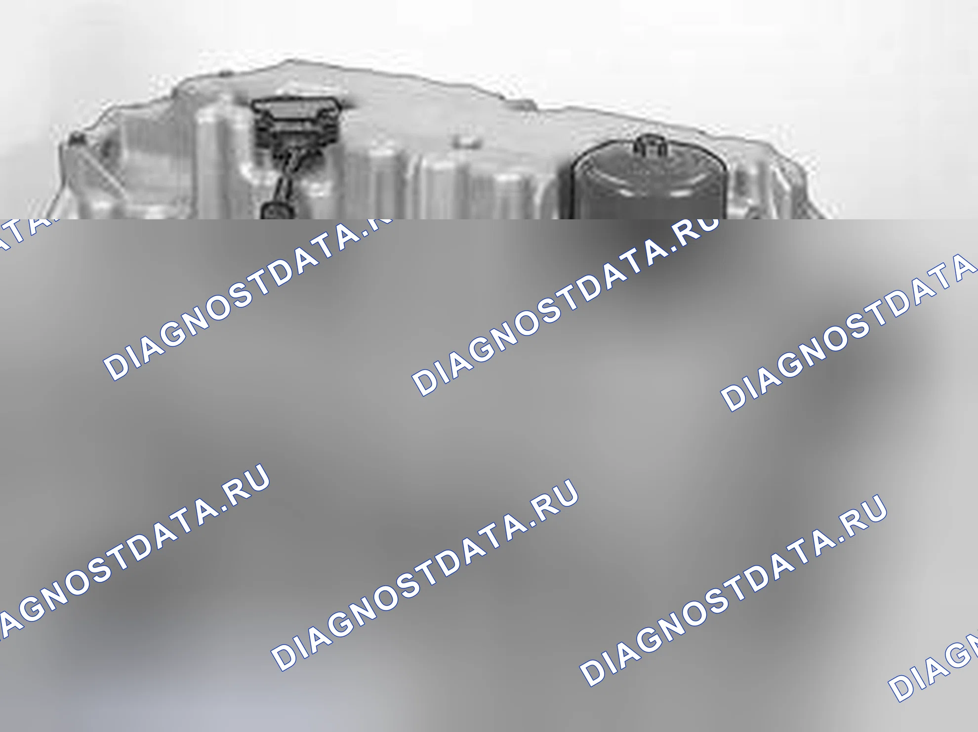 Рис. 399: Снятие масляного фильтра и поддона картера. Volvo V70 II рестайлинг
