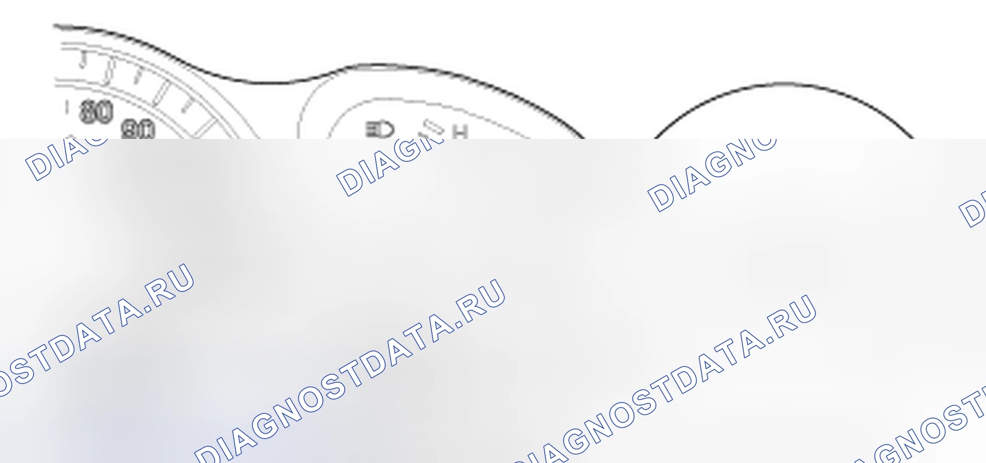 Рис. 174: РАСПОЛОЖЕНИЕ КОМПОНЕНТОВ. Kia Spectra I рестайлинг 2