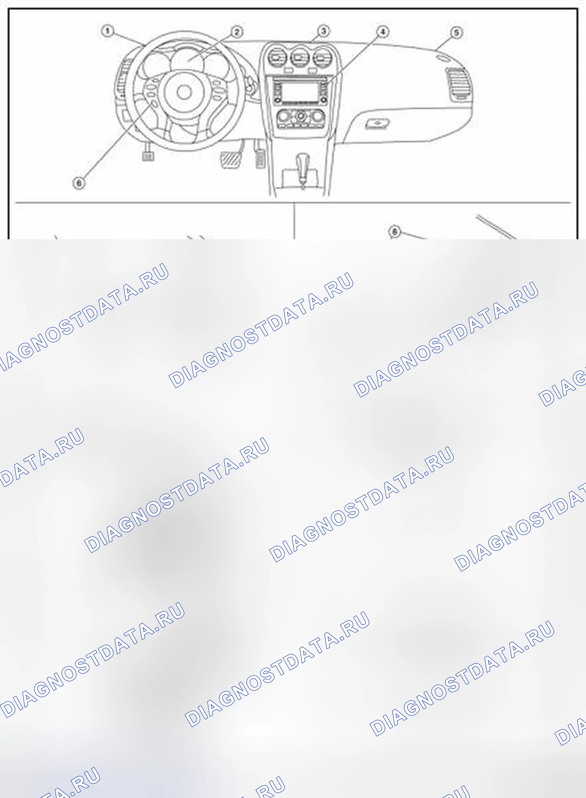 Рис. 553: Расположение компонентов. Nissan Altima L33