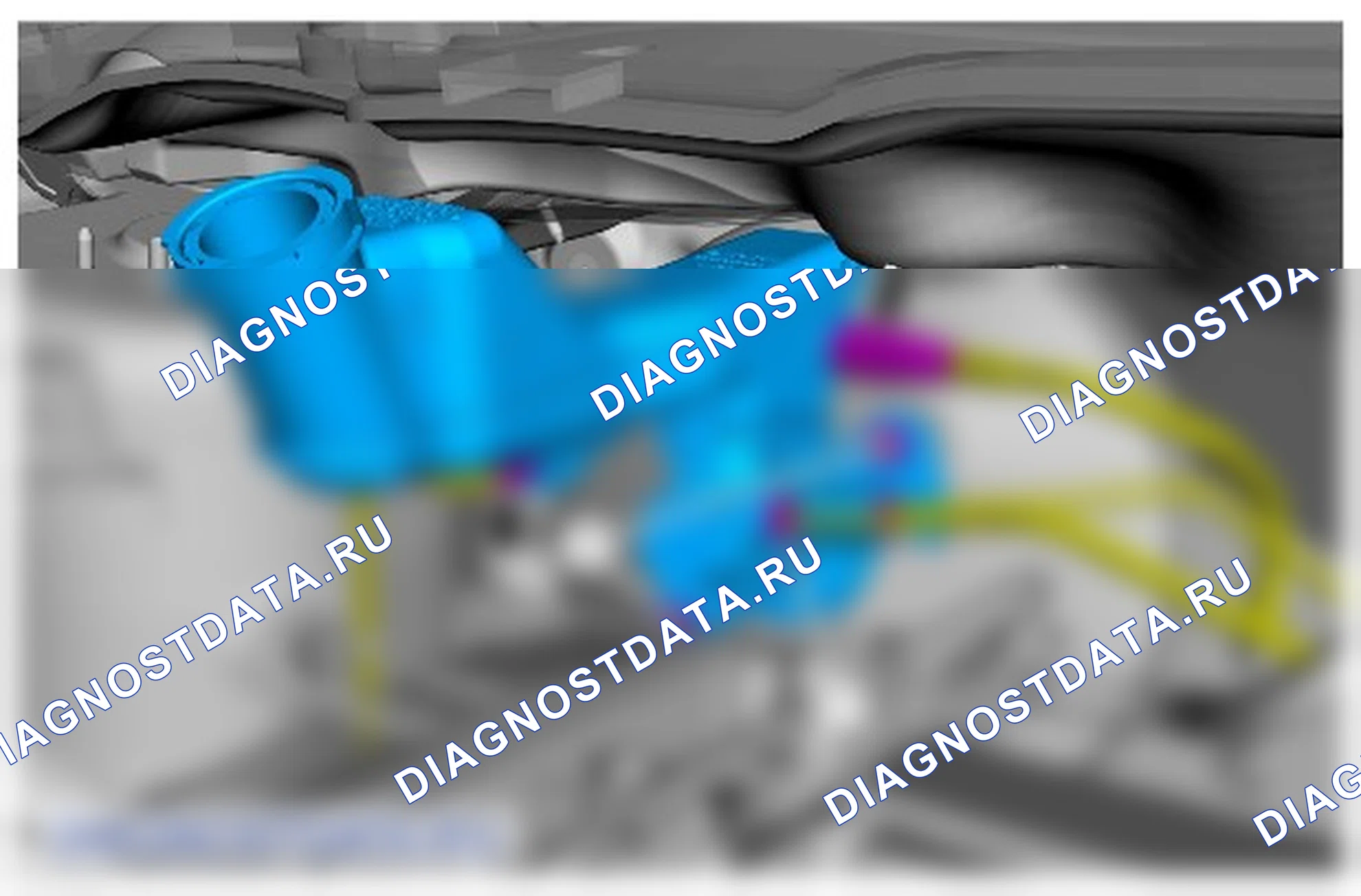 Как снять и установить главный тормозной цилиндр. Ford B-MAX I