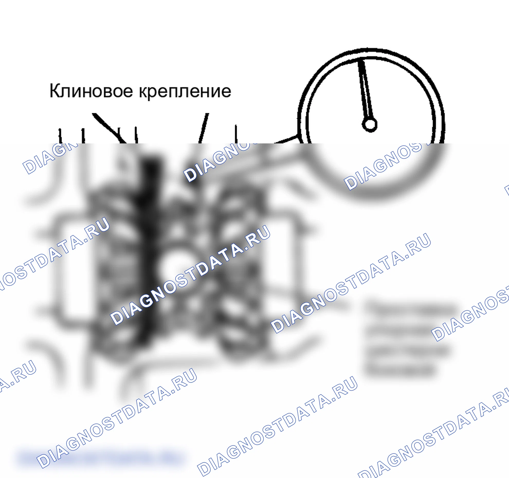 Рис. 58: ЛЮФТ ДИФФЕРЕНЦИАЛА. Hyundai Santa Fe I