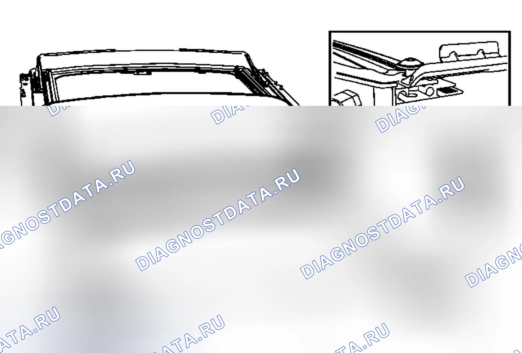Рис. 14: Замена солнцезащитного козырька. Chevrolet Malibu VIII рестайлинг