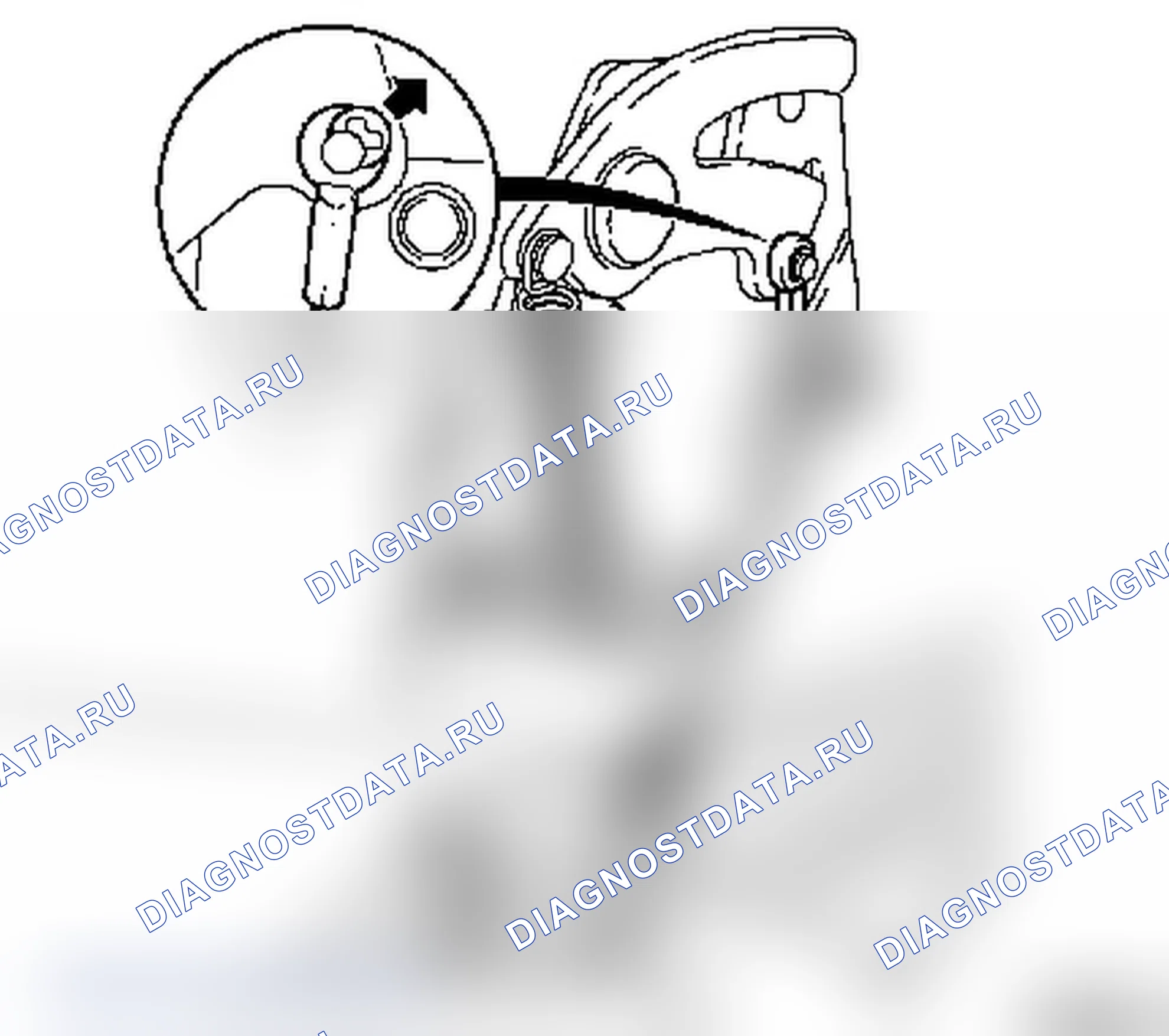 Демонтаж и установка замка крышки отсека для складной крыши (модель F67). Opel Astra G