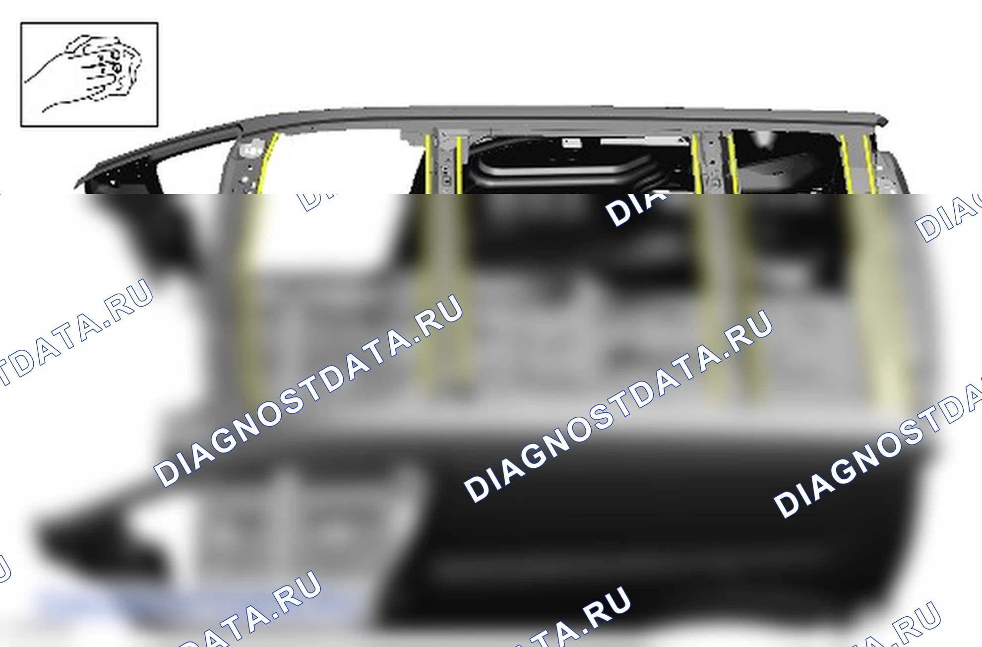 Как снять и установить панель крыши. Ford Transit Connect II