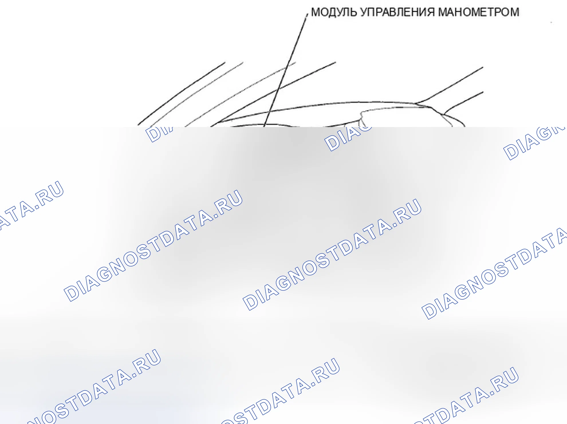 Рис. 37: Указатель расположения компонентов. Honda Crosstour I