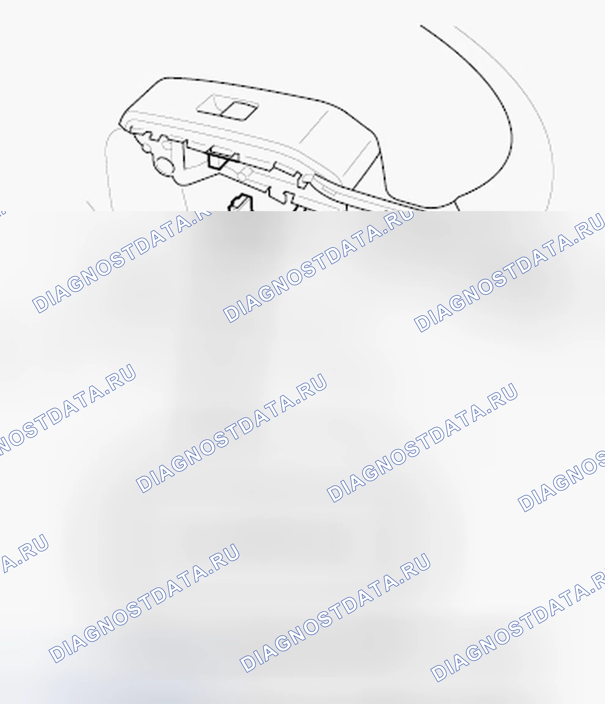 Рис. 9: Испытание двигателя стеклоподъемника переднего пассажира. Honda Fit GE