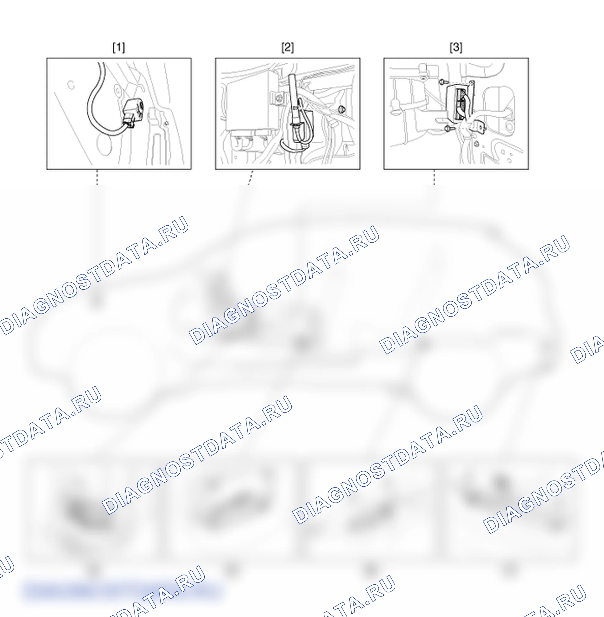 Компоненты и их расположение. Hyundai ix35 EL