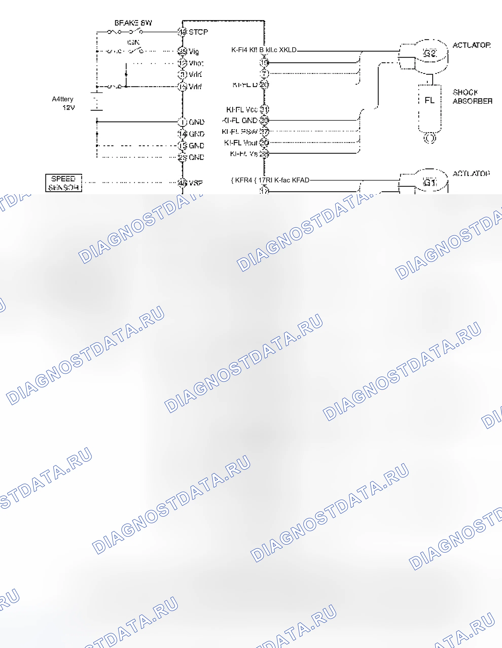 Рис. 1: ОБЩЕЕ ОПИСАНИЕ. Isuzu Axiom I