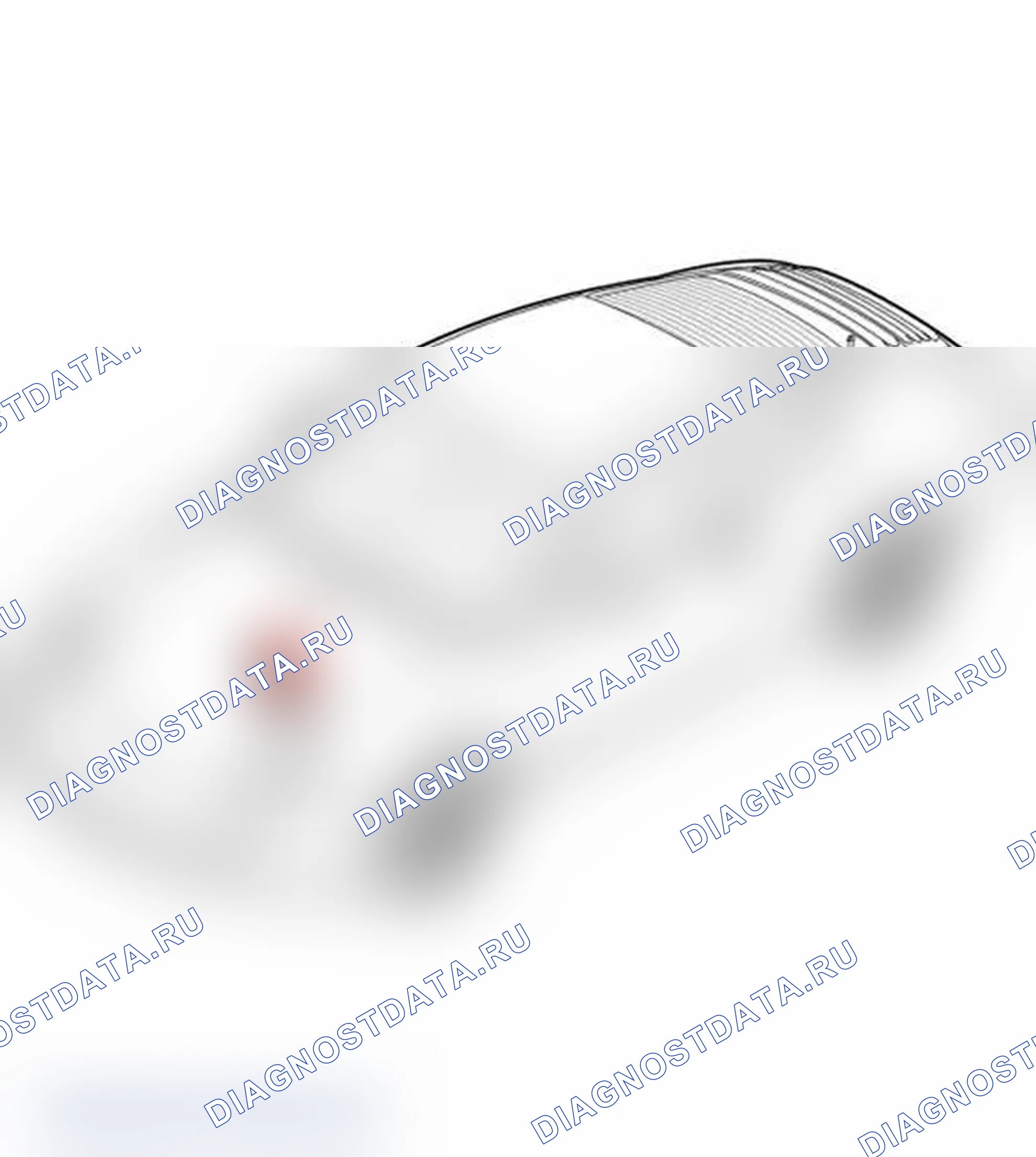 Рис. 51: Удаление усилителя громкоговорителя. Porsche Cayman S 987