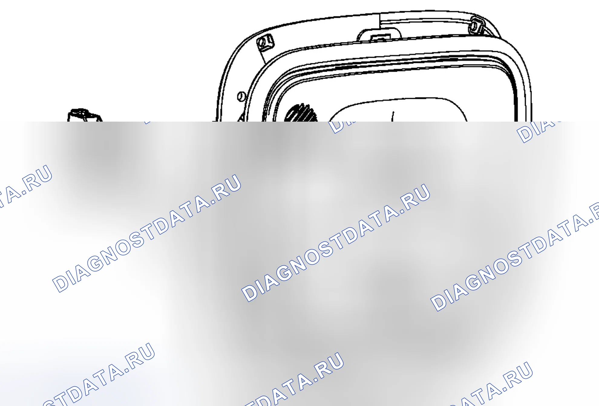 Рис. 3: Замена люкового переключателя. Chevrolet Malibu VIII