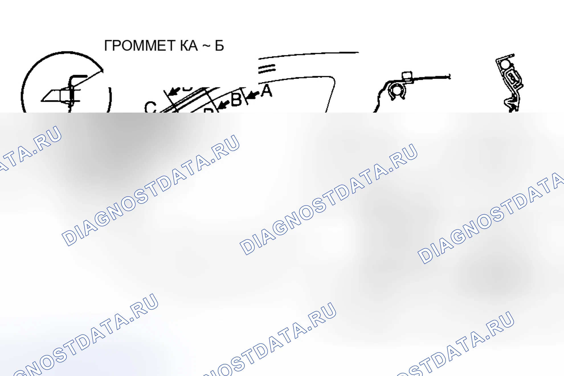 Рис. 14: ДЕМОНТАЖ ПЕРЕДНЕГО ДРЕНАЖНОГО ШЛАНГА. Honda CR-V III рестайлинг