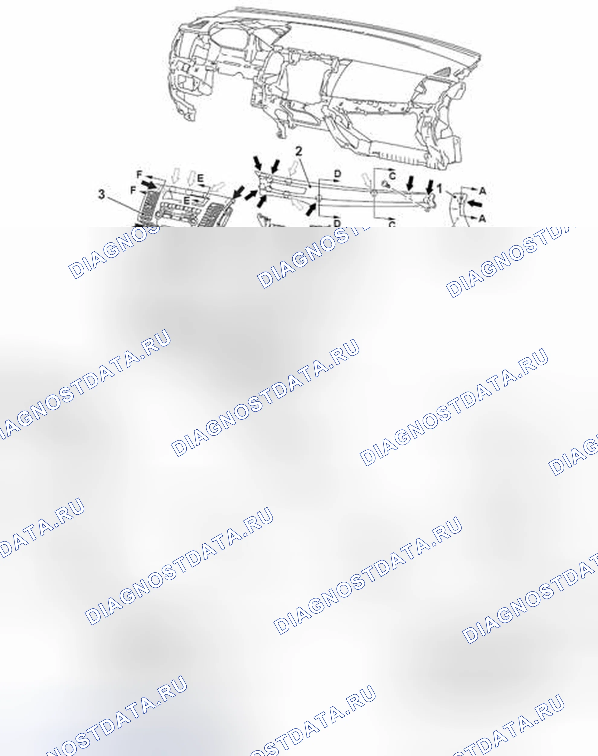 Рис. 101: ДЕМОНТАЖ И МОНТАЖ. Honda Domani MB