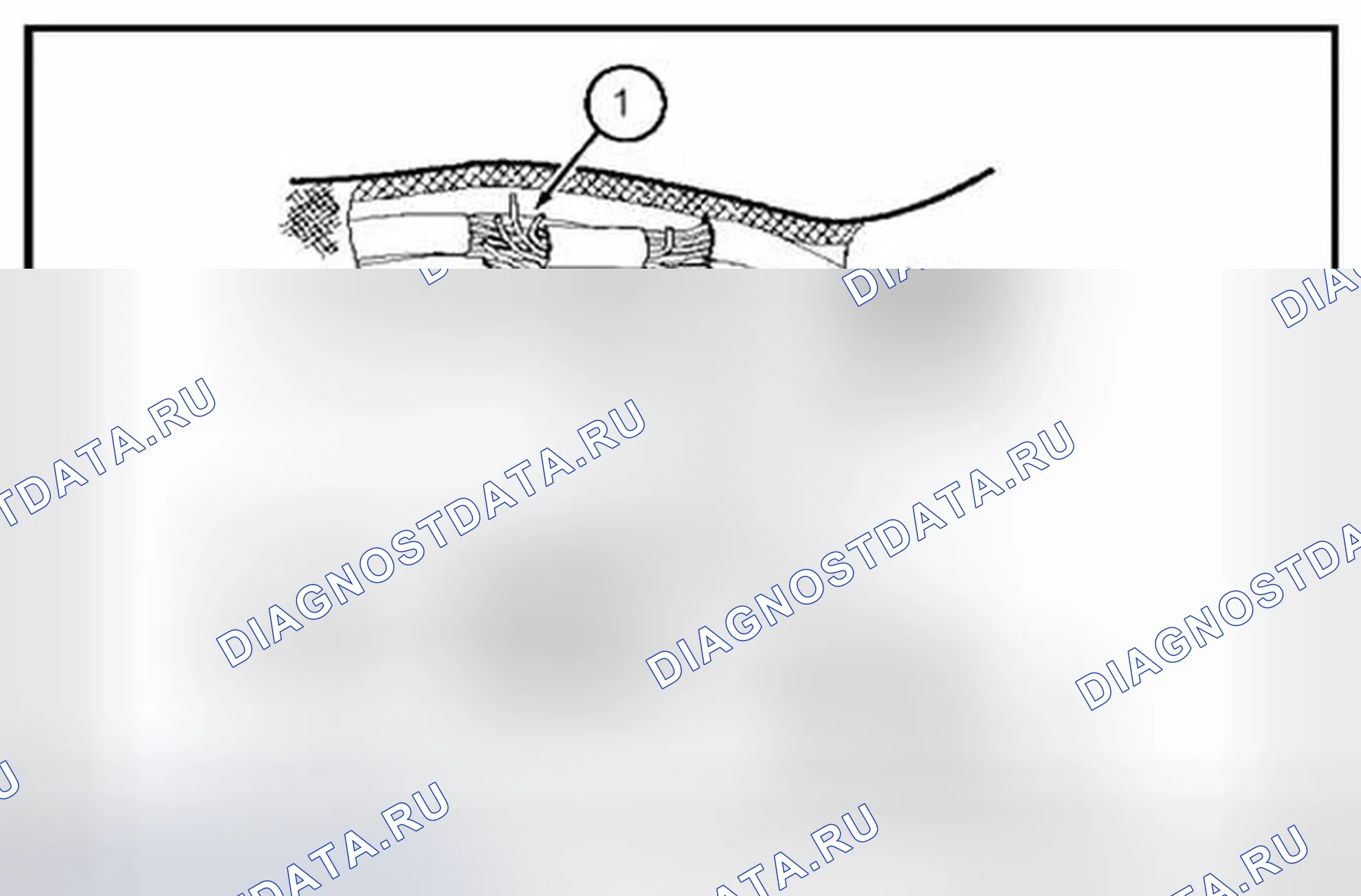 Рис. 763: Короткое замыкание в электрическом жгуте. Ford Edge I рестайлинг