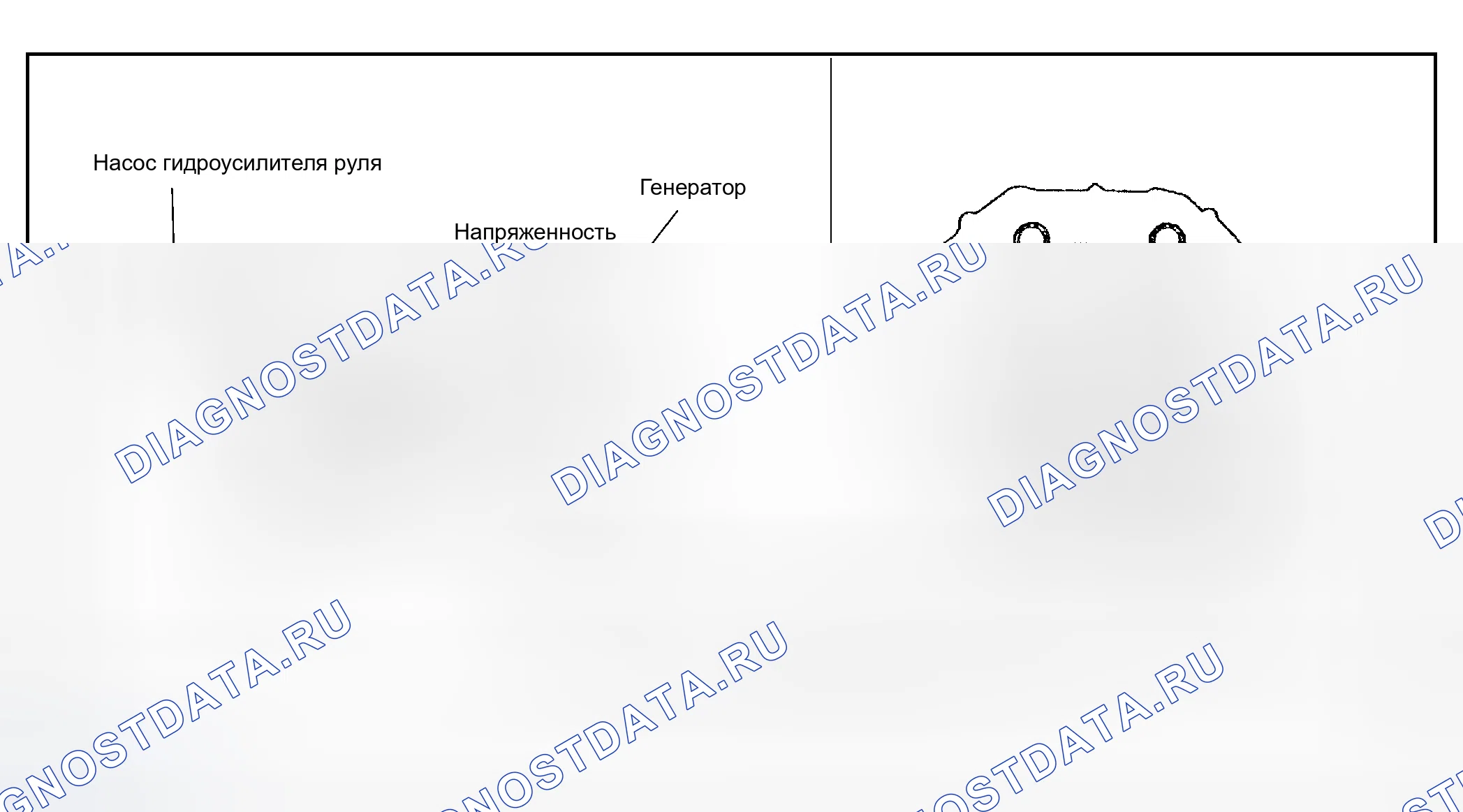 Рис. 53: Проверка приводных ремней. Nissan Altima L31 рестайлинг