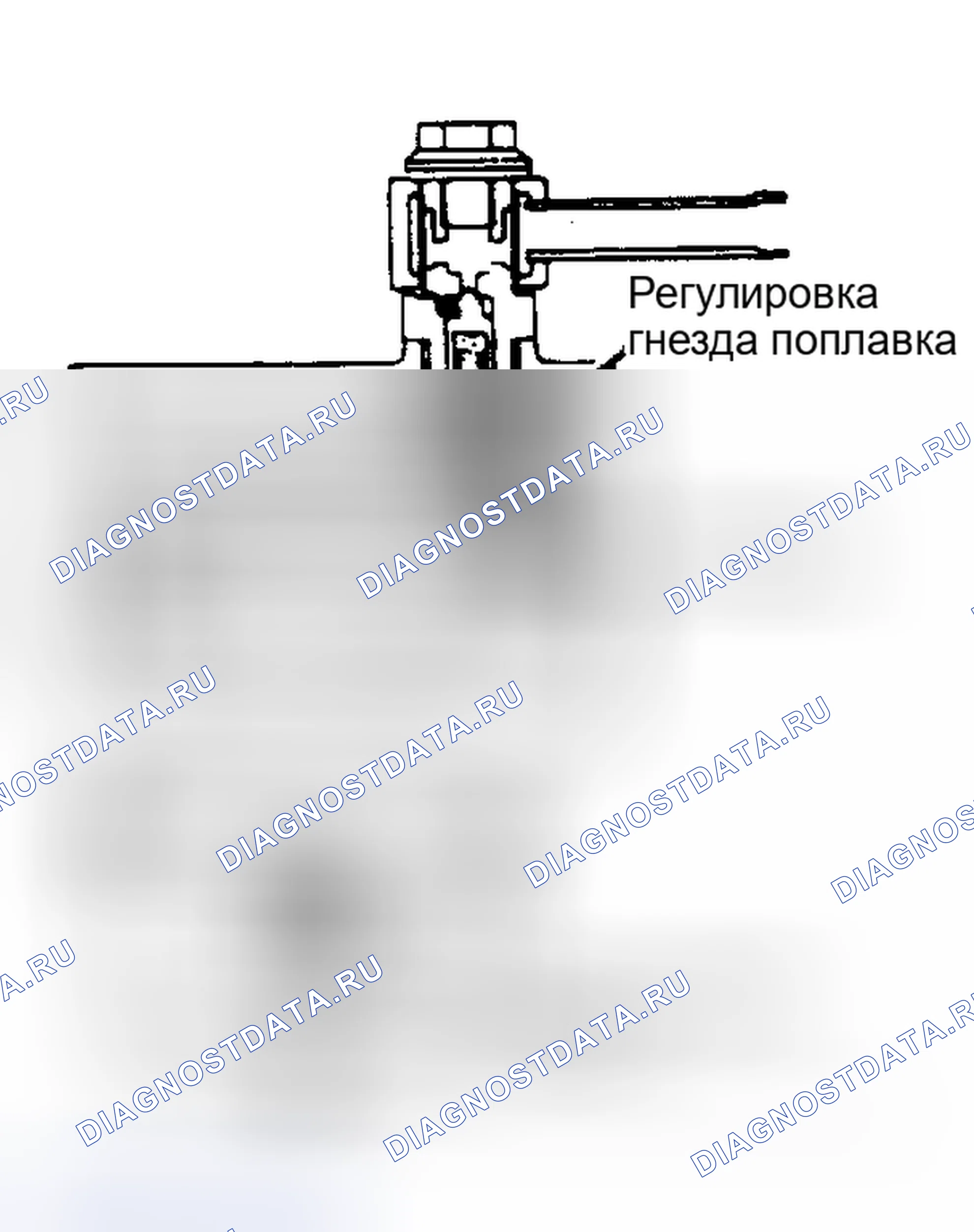 Рис. 1: Плавающая регулировка уровня. Isuzu Rodeo I