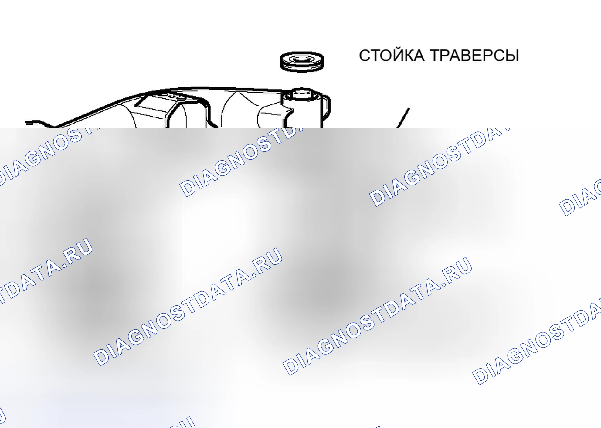 Рис. 30: > > A < < УСТАНОВКА ГАЙКИ ОПОРЫ / ТРАВЕРСЫ. Mitsubishi Endeavor I