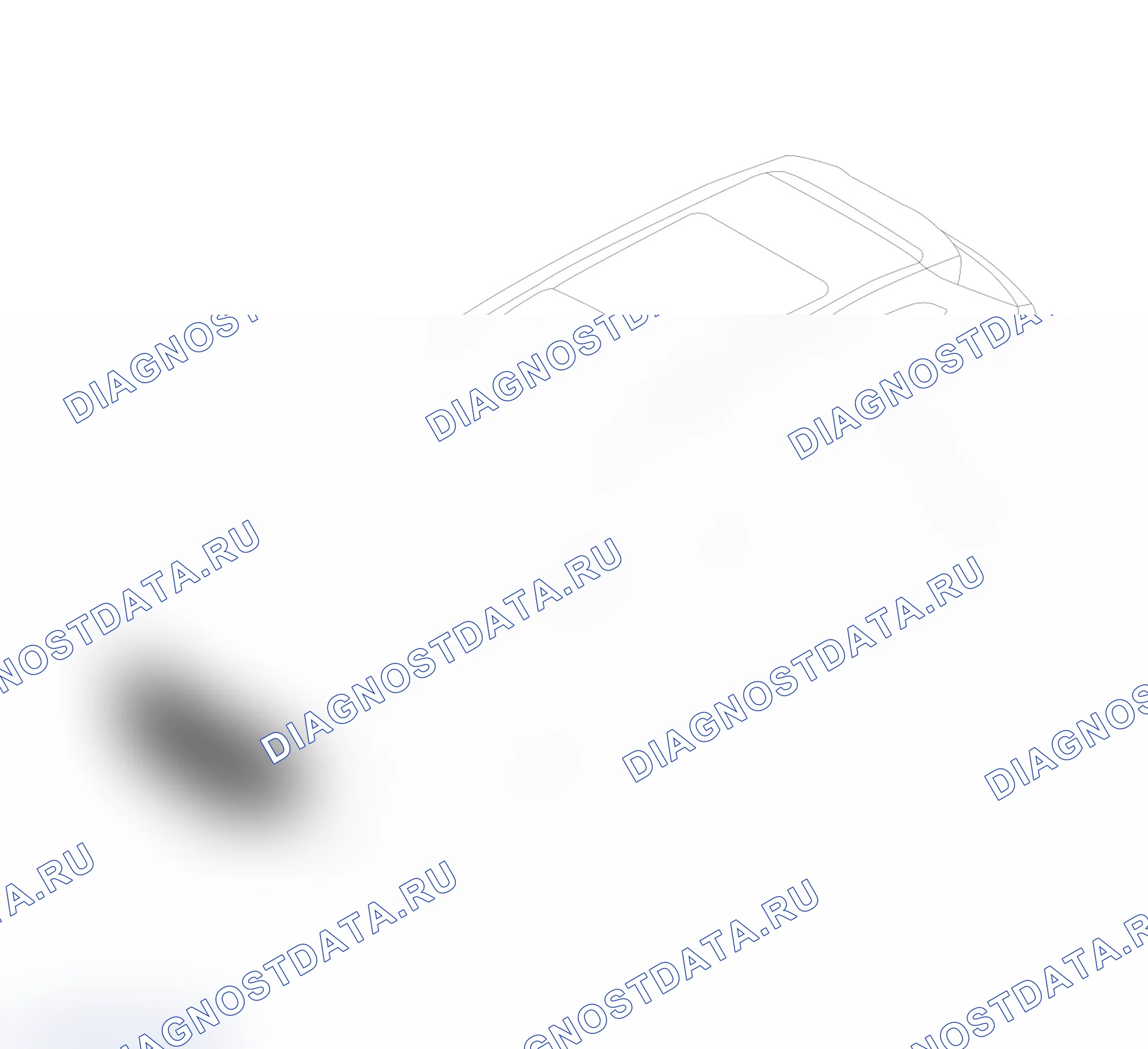 Схема расположения решётки радиатора — Haval H6. Haval H6 III