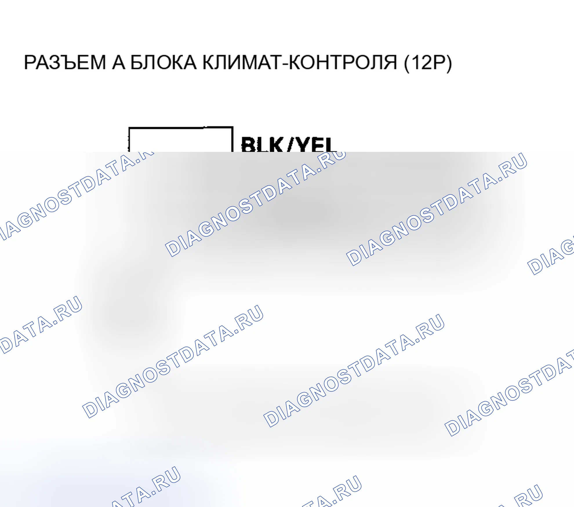 Рис. 51: Поиск и устранение неисправностей силовых и массы цепей климат-контроля. Honda Insight I