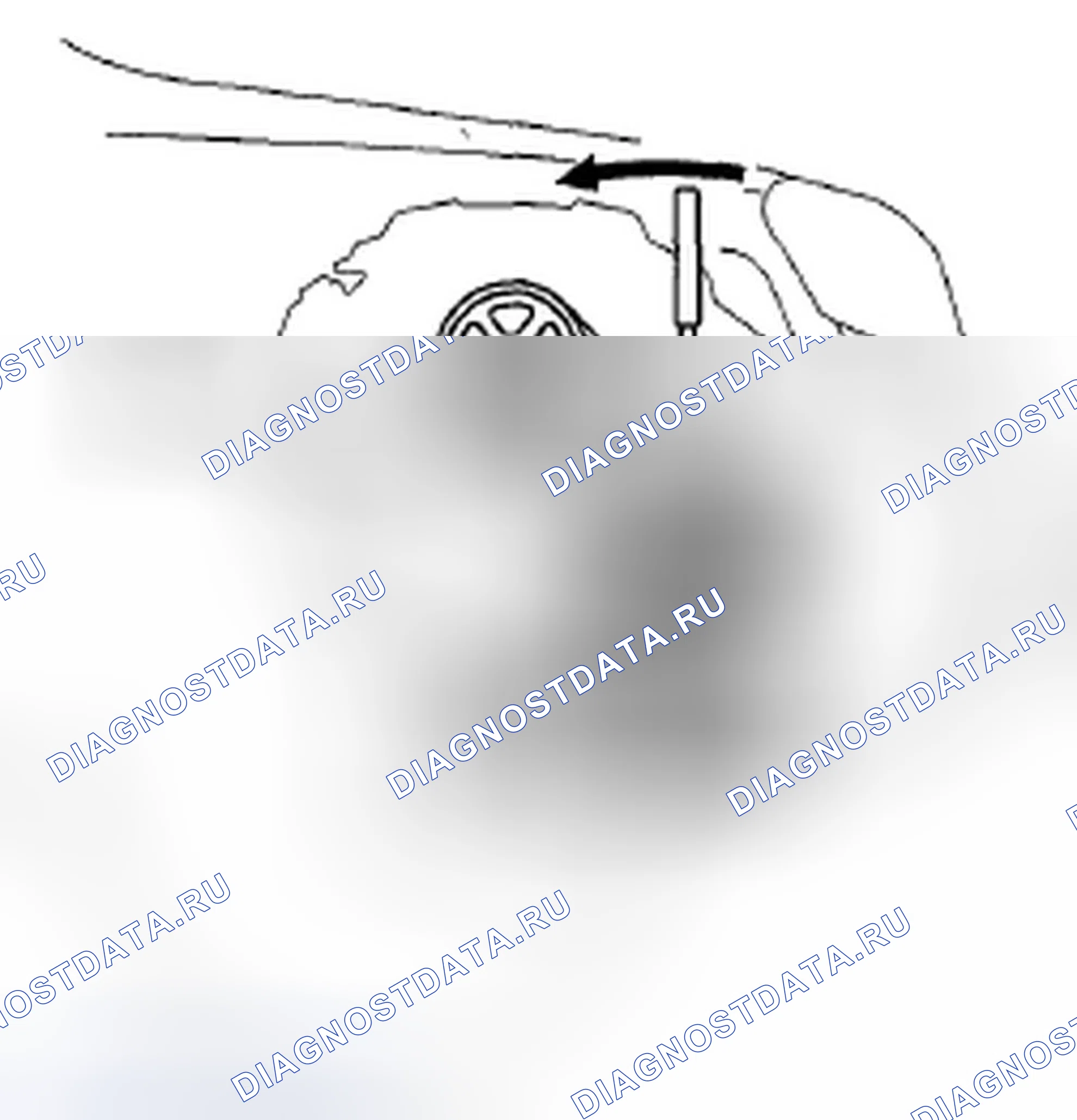 Рис. 11: Замена приводного ремня. Honda Pilot II