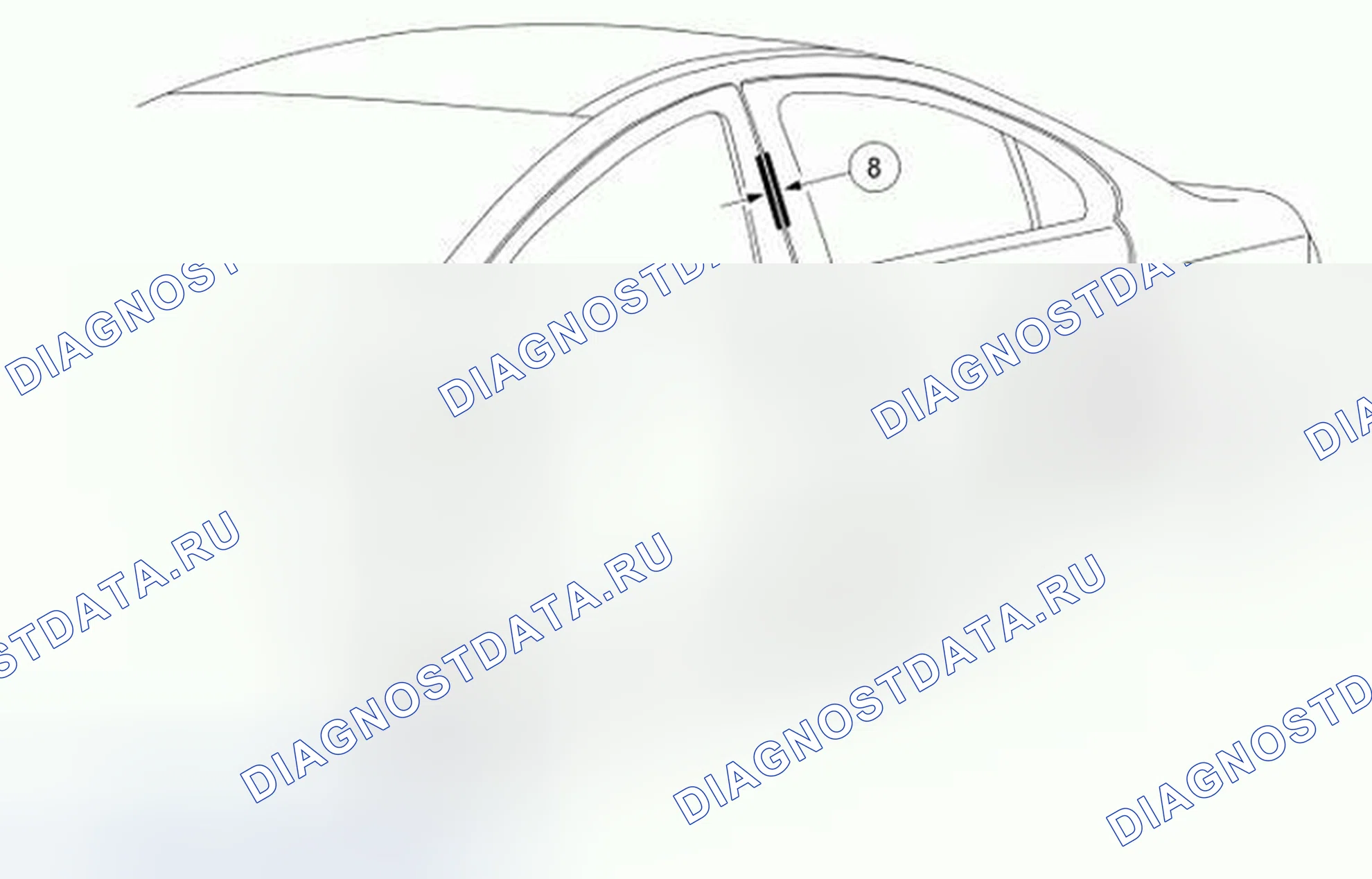 Рис. 24: Поля тела - Сторона тела. Hyundai ix55 I