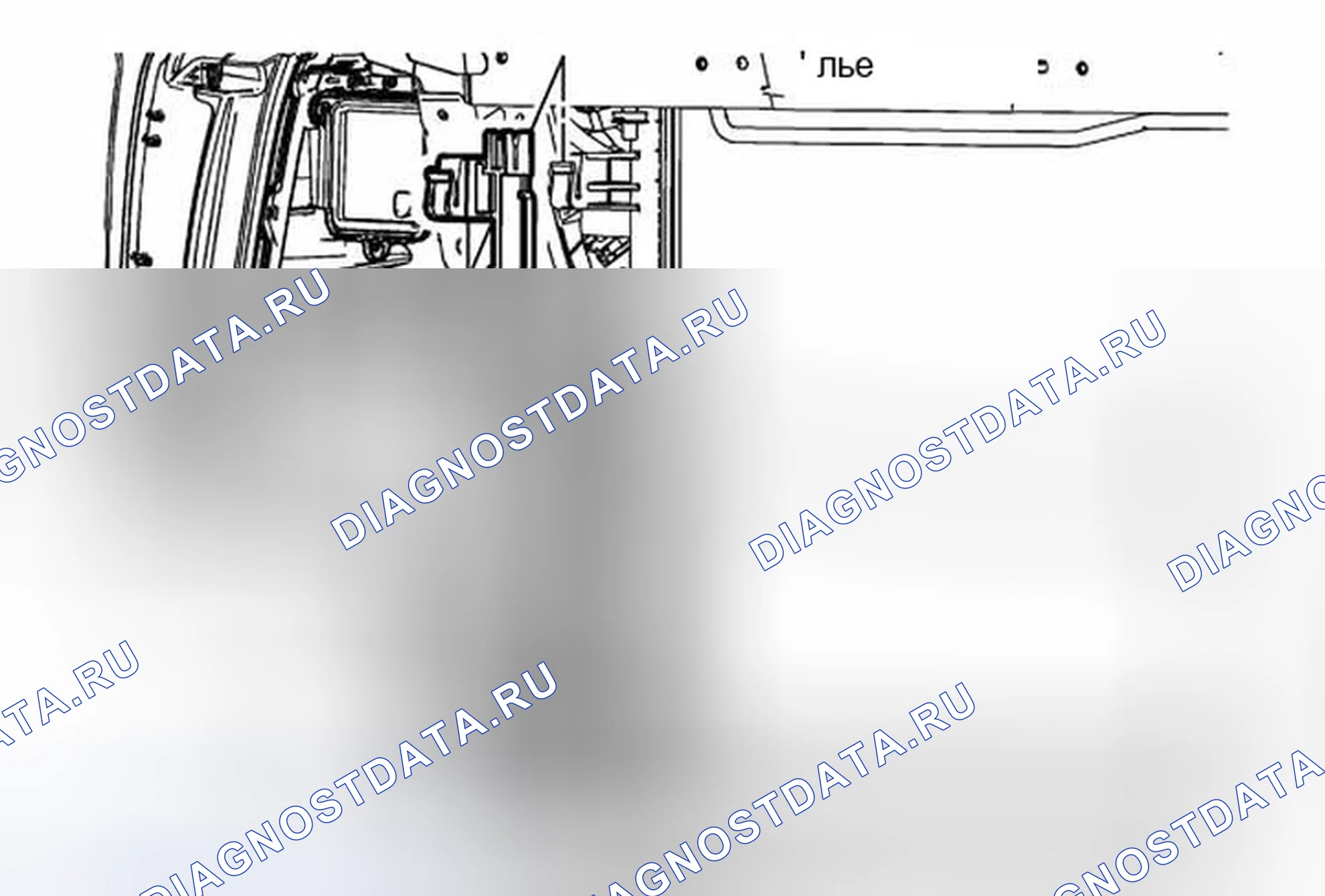 Рис. 36: Замена кронштейна маслоохладителя двигателя - правая сторона. Cadillac ATS I