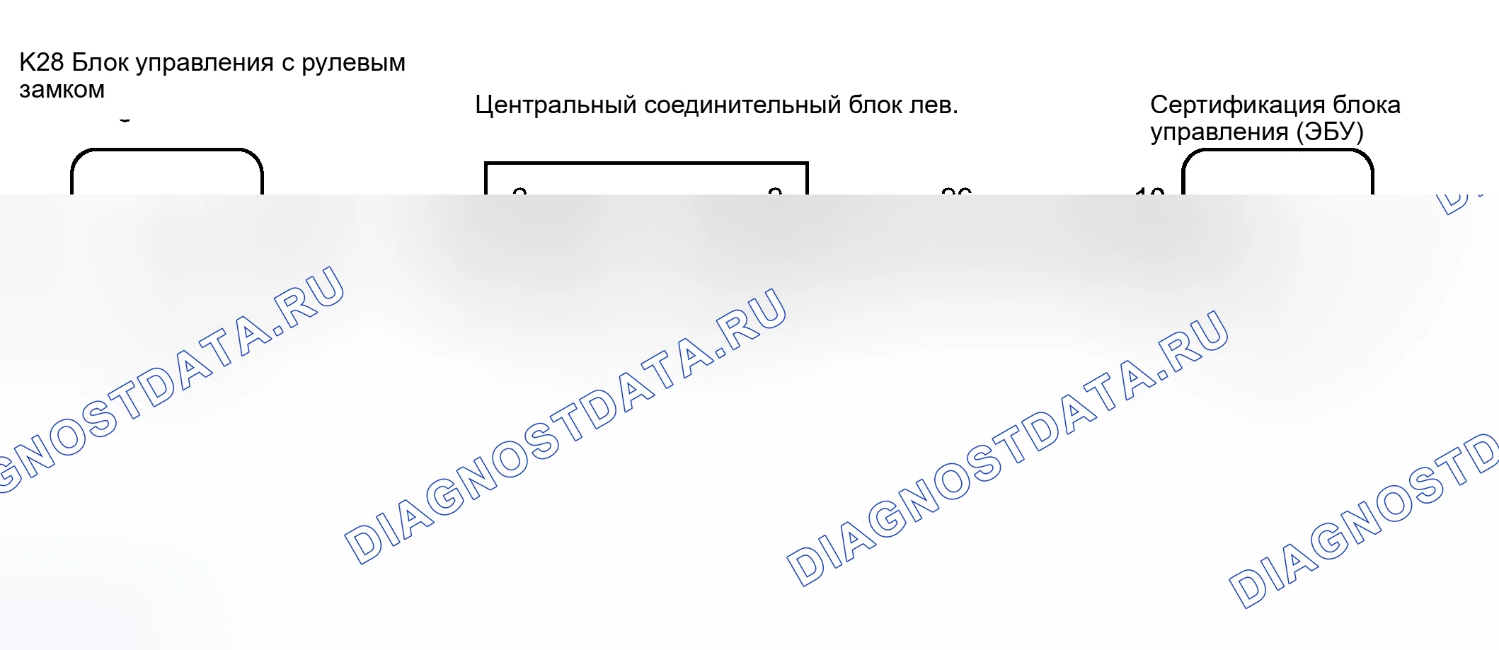 Рис. 3: электросхема. Haval H8 I