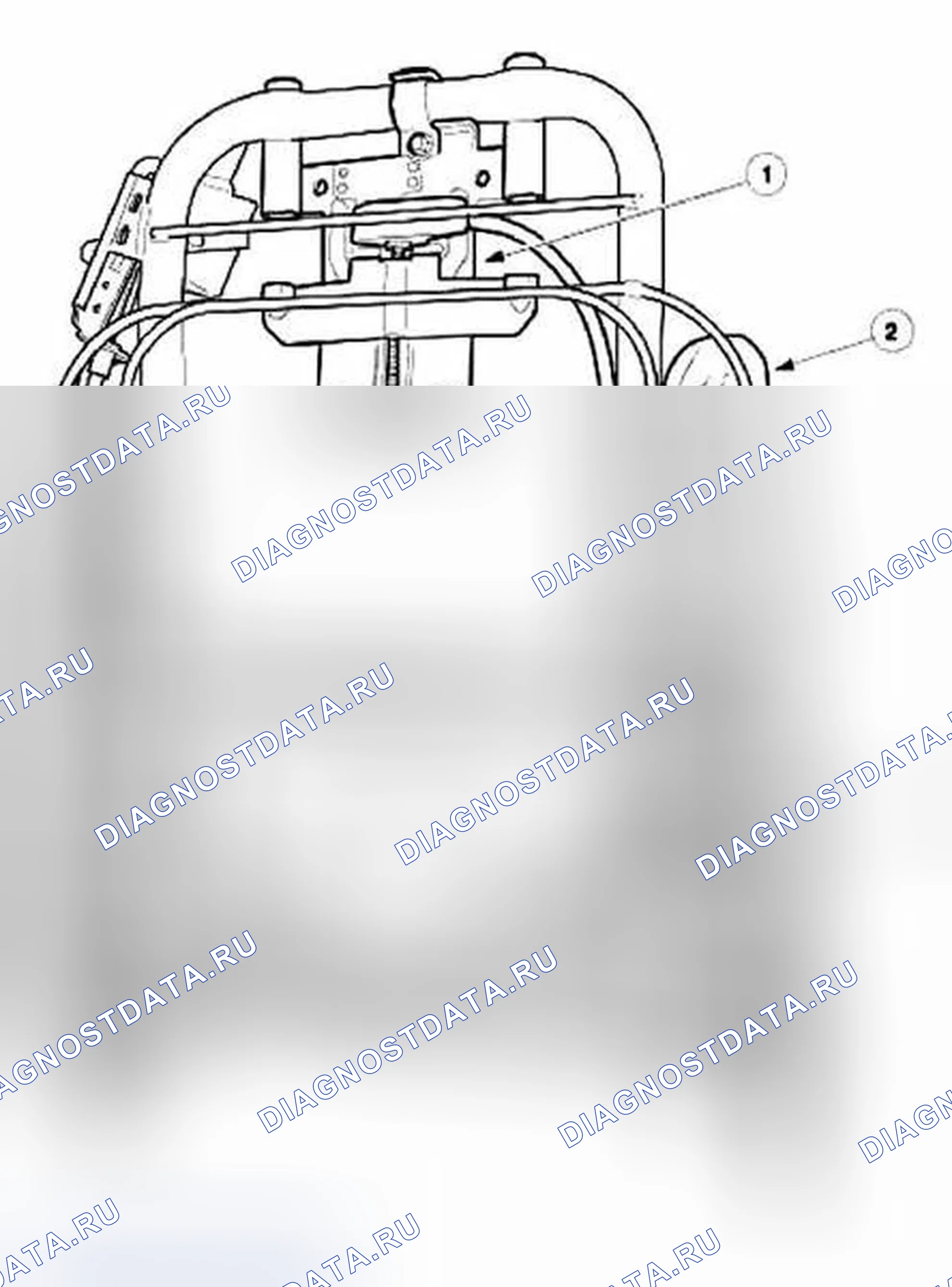 Рис. 7: Подголовники сиденья с электроприводом. Jaguar XKR I