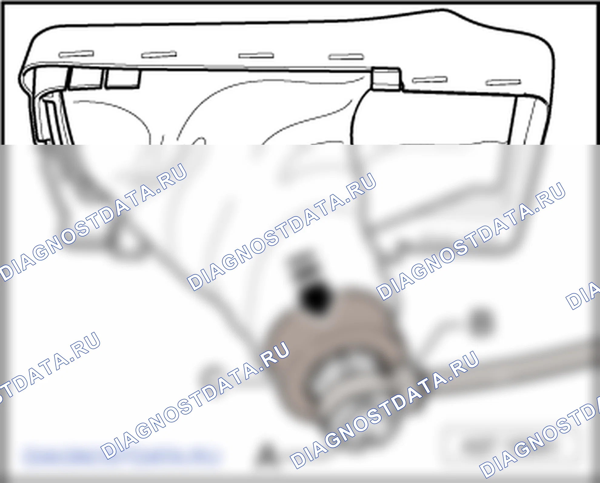 Детали и узлы рукоятки рычага селектора. SEAT Ibiza IV