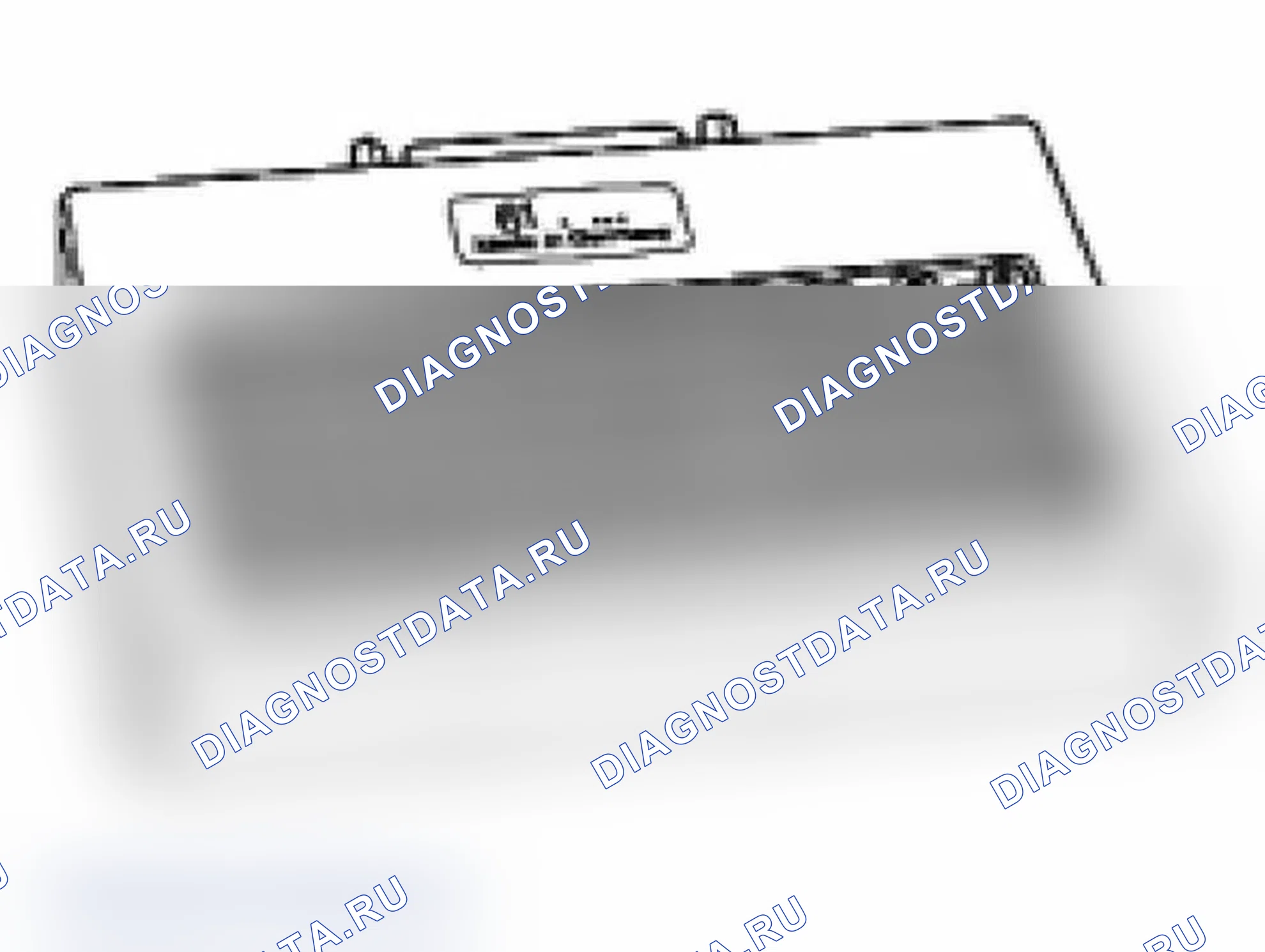 Рис. 147: 60 контакт Breakout Box P/N 90 88 6 614 390. BMW X5 M E70