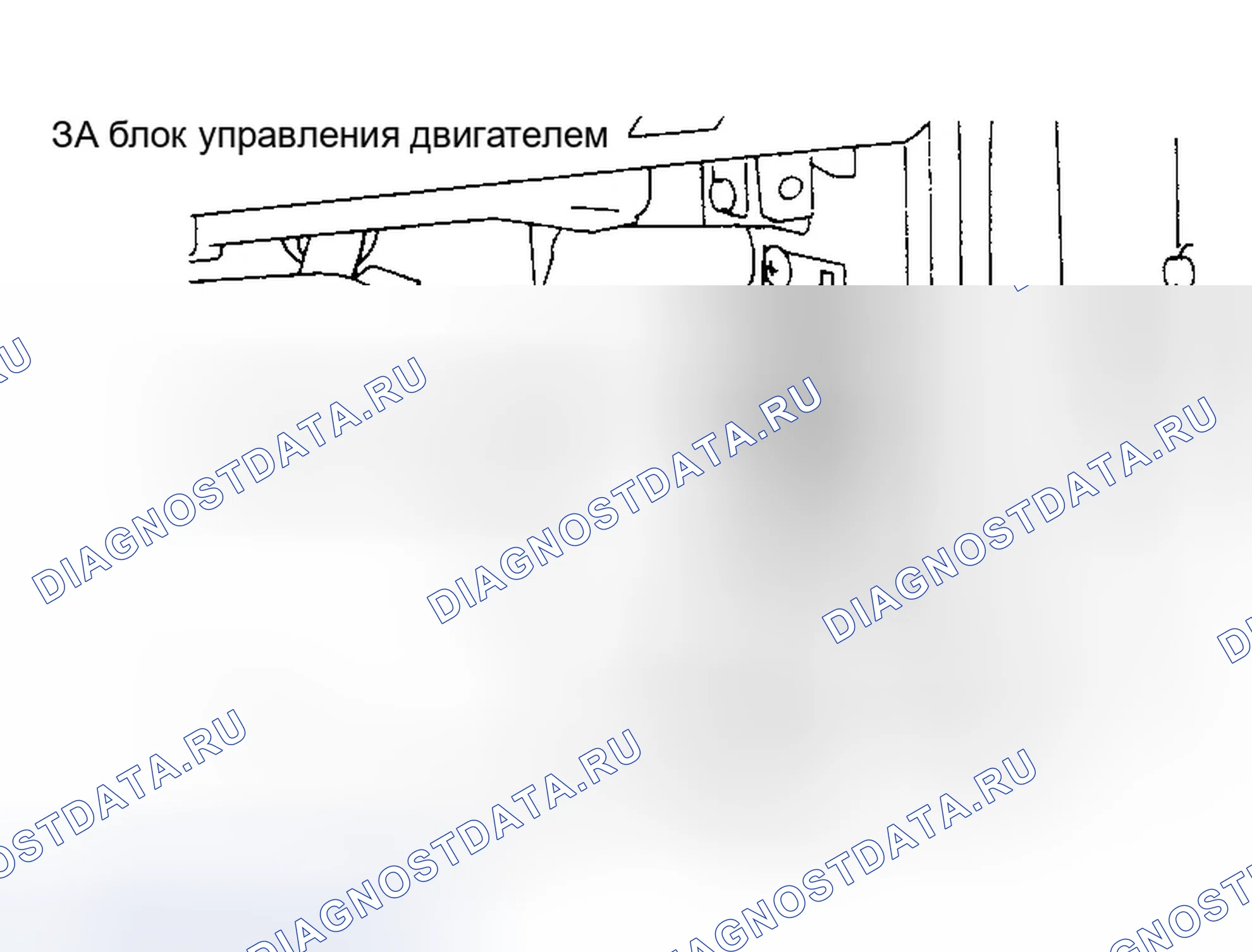 Рис. 15: 2) Проверка цепи массы. Infiniti J30 I