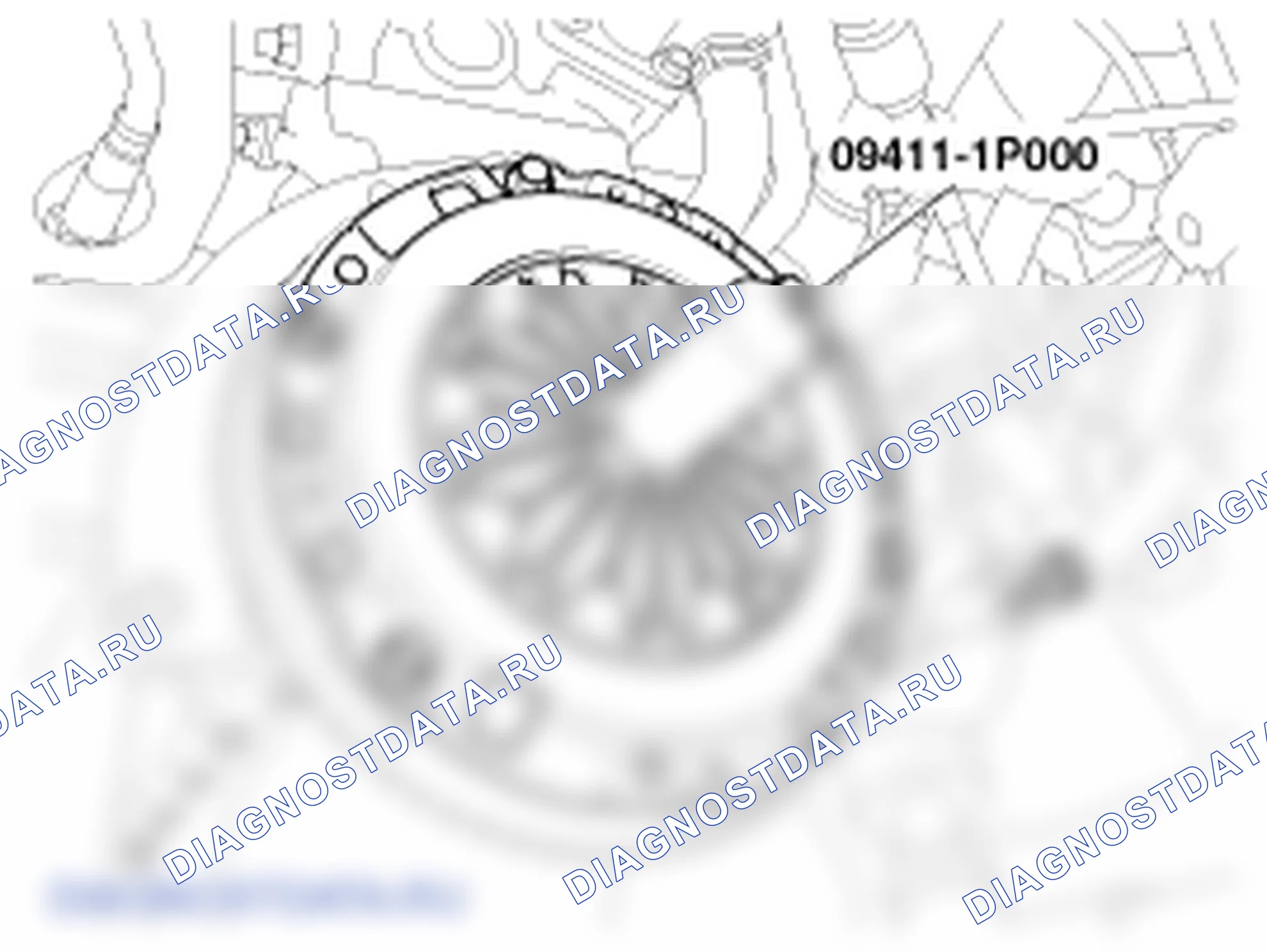 Снятие кожуха и диска сцепления. Hyundai GRAND i10/Xcent BA